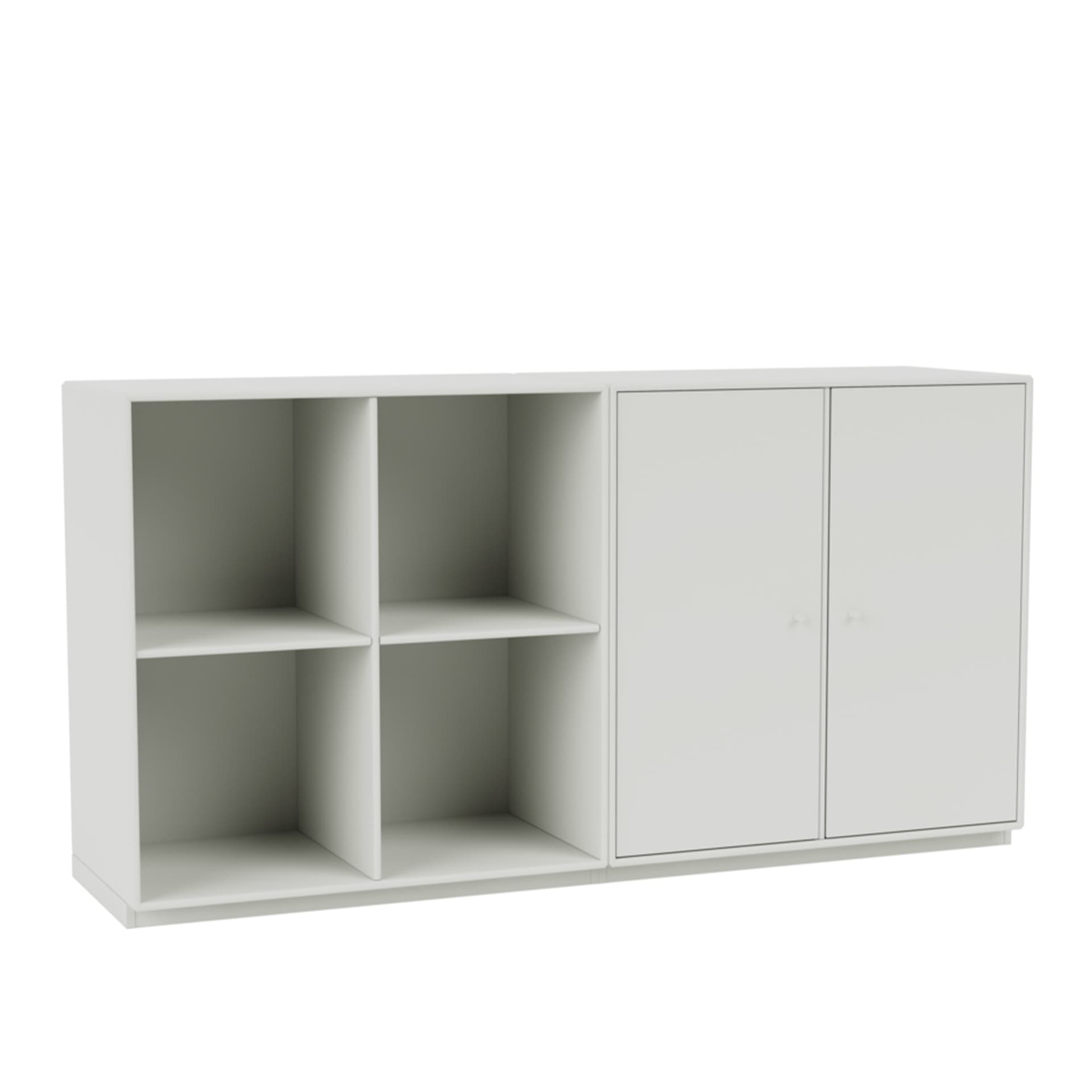 Montana - Pair Classic Sideboard, Plinth H3 cm - Nordic - Sideboards - Peter J. Lassen - Grå