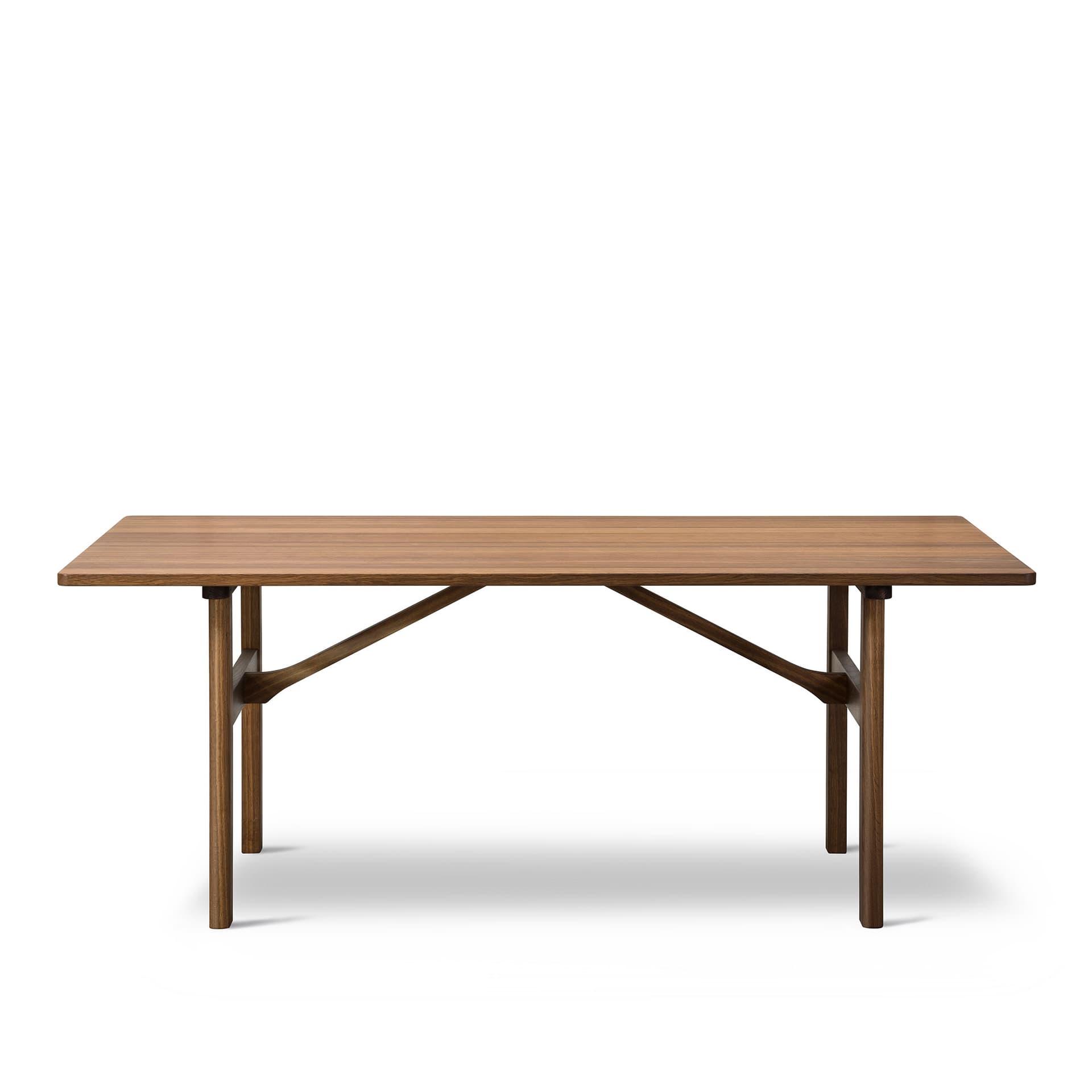 Fredericia Furniture - Mogensen 6284 Table, 180 x 90 cm, Rökt ek - Spisebord - Børge Mogensen - Tre farget - Tre