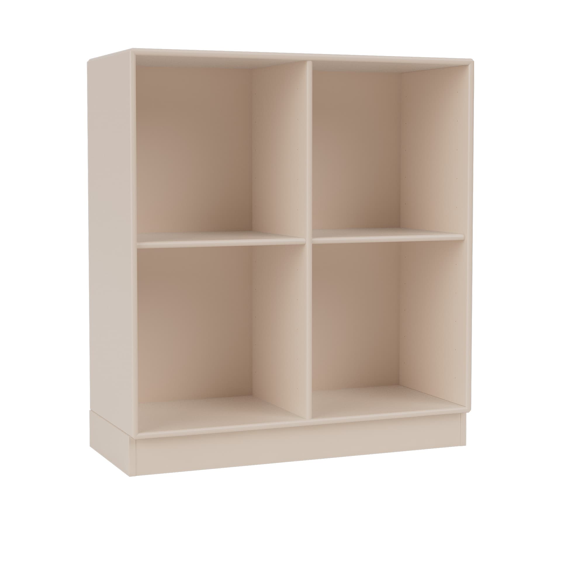 Montana - Show Bookcase 168-Clay 07 Plinth 7 cm - Bokhyller - Peter J. Lassen - Beige - Tre