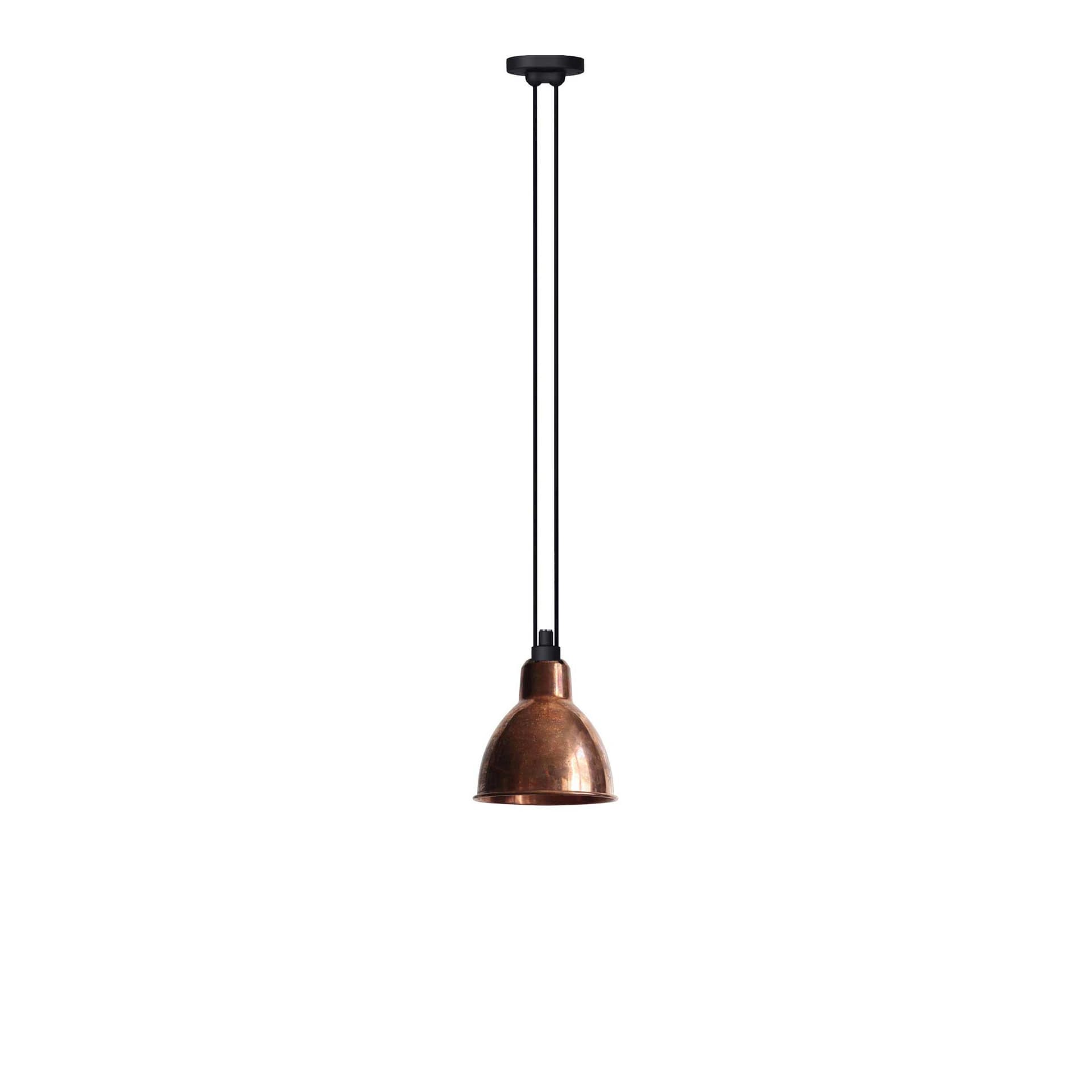 Lampe Gras - 322 L Pendel Round Raw Copper