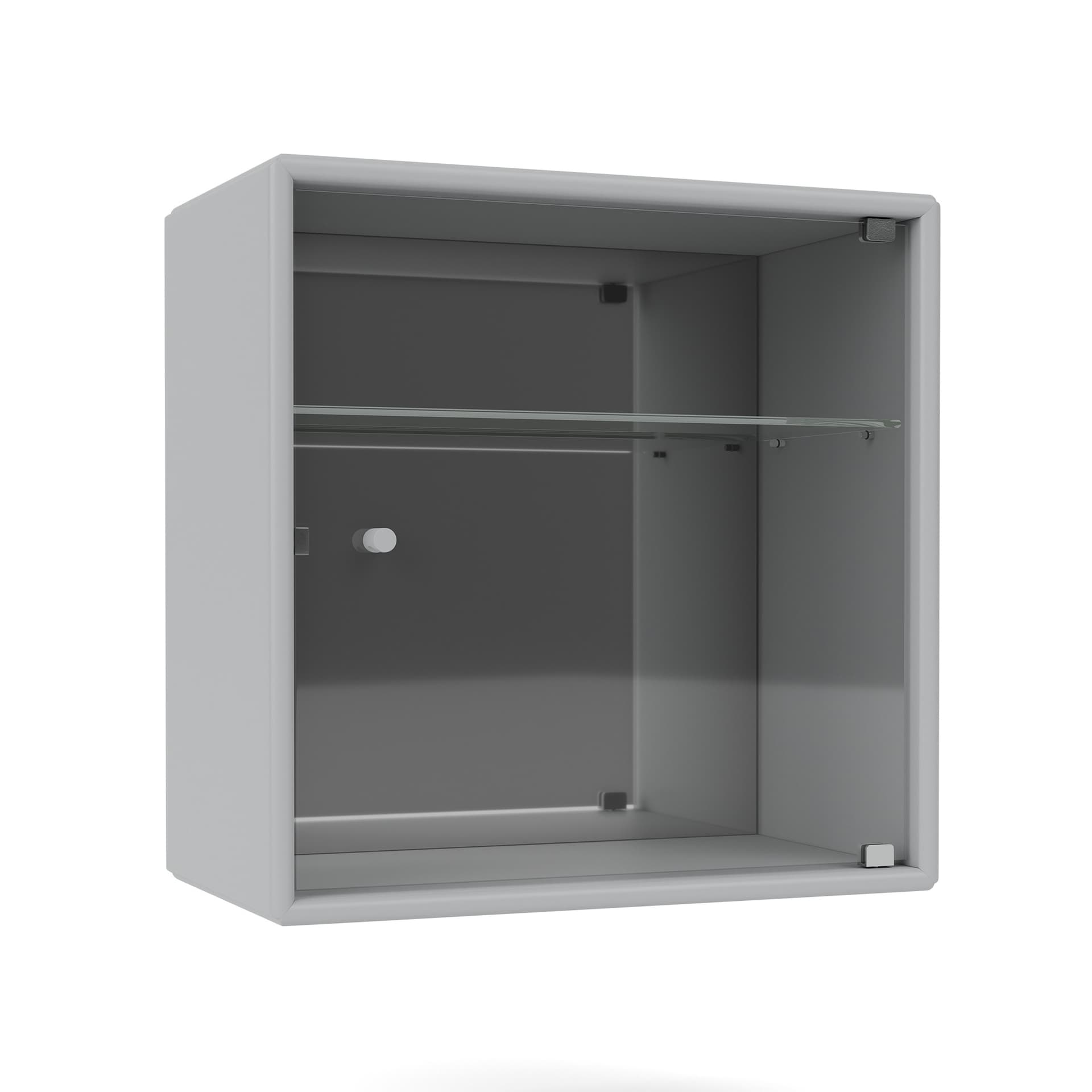 Montana - Perfume Cabinet With Mirror 02-Fjord 04 Suspension Rails - Oppbevaringsskap - Peter J. Lassen - Glass/Tre