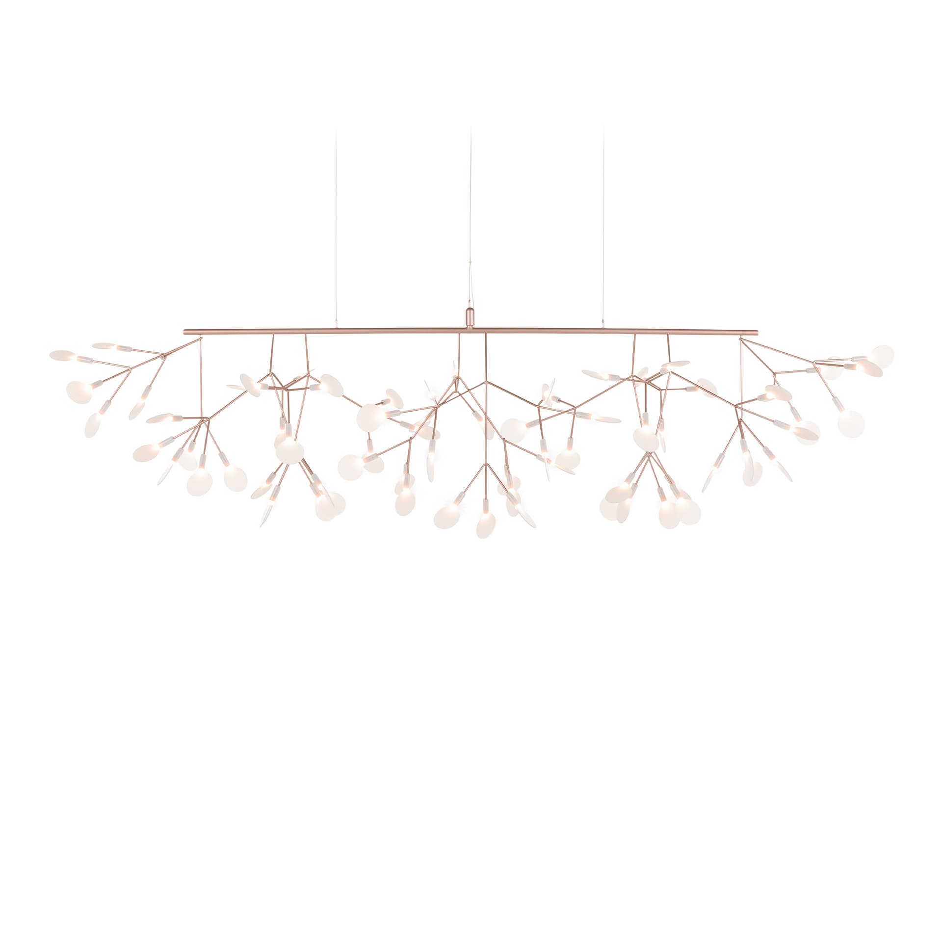 Moooi - Heracleum III Linear Copper - Lysekroner - Bertjan Pot - Kobber