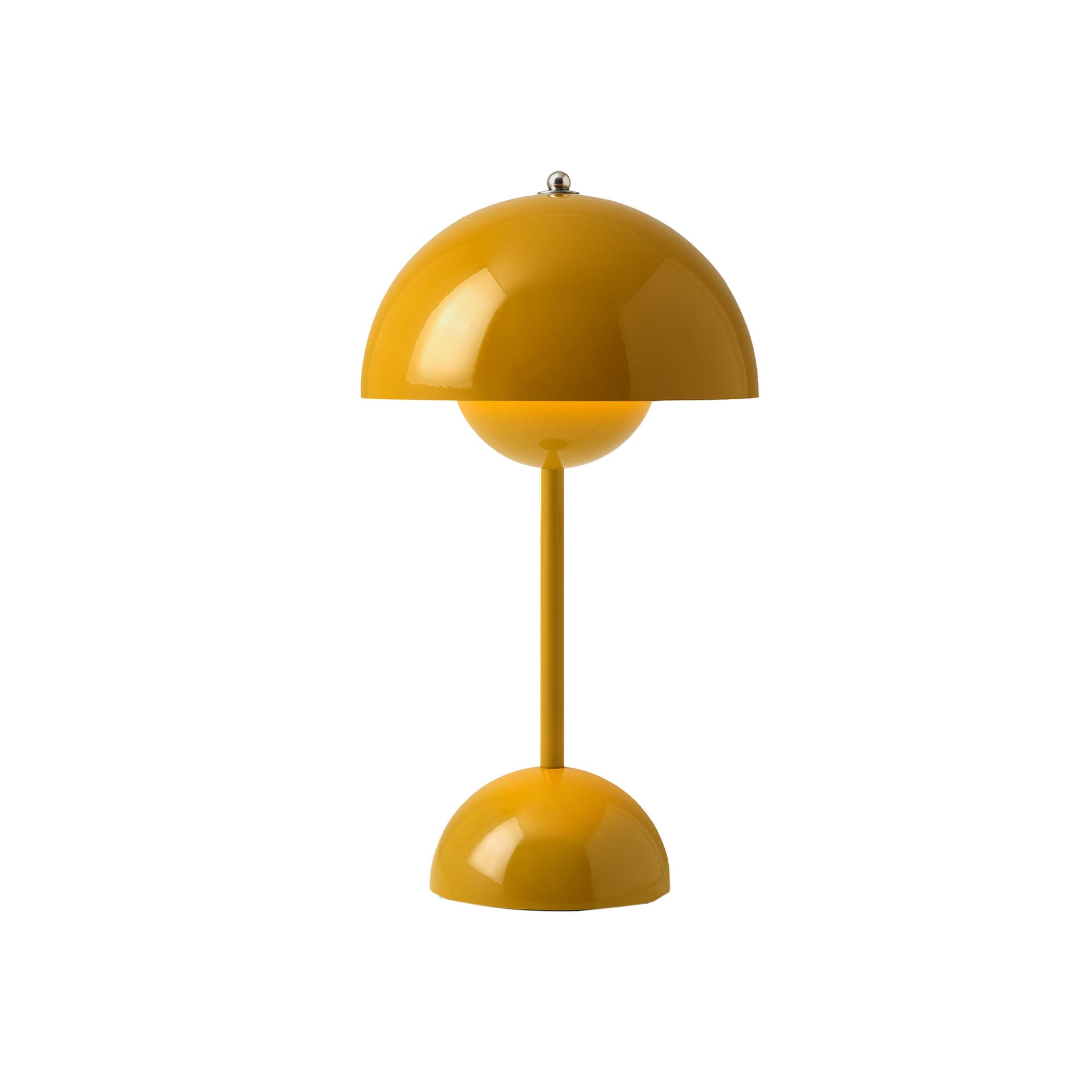 &Tradition - Flowerpot VP9 - Mustard - Bærbare lamper - Verner Panton - Gul
