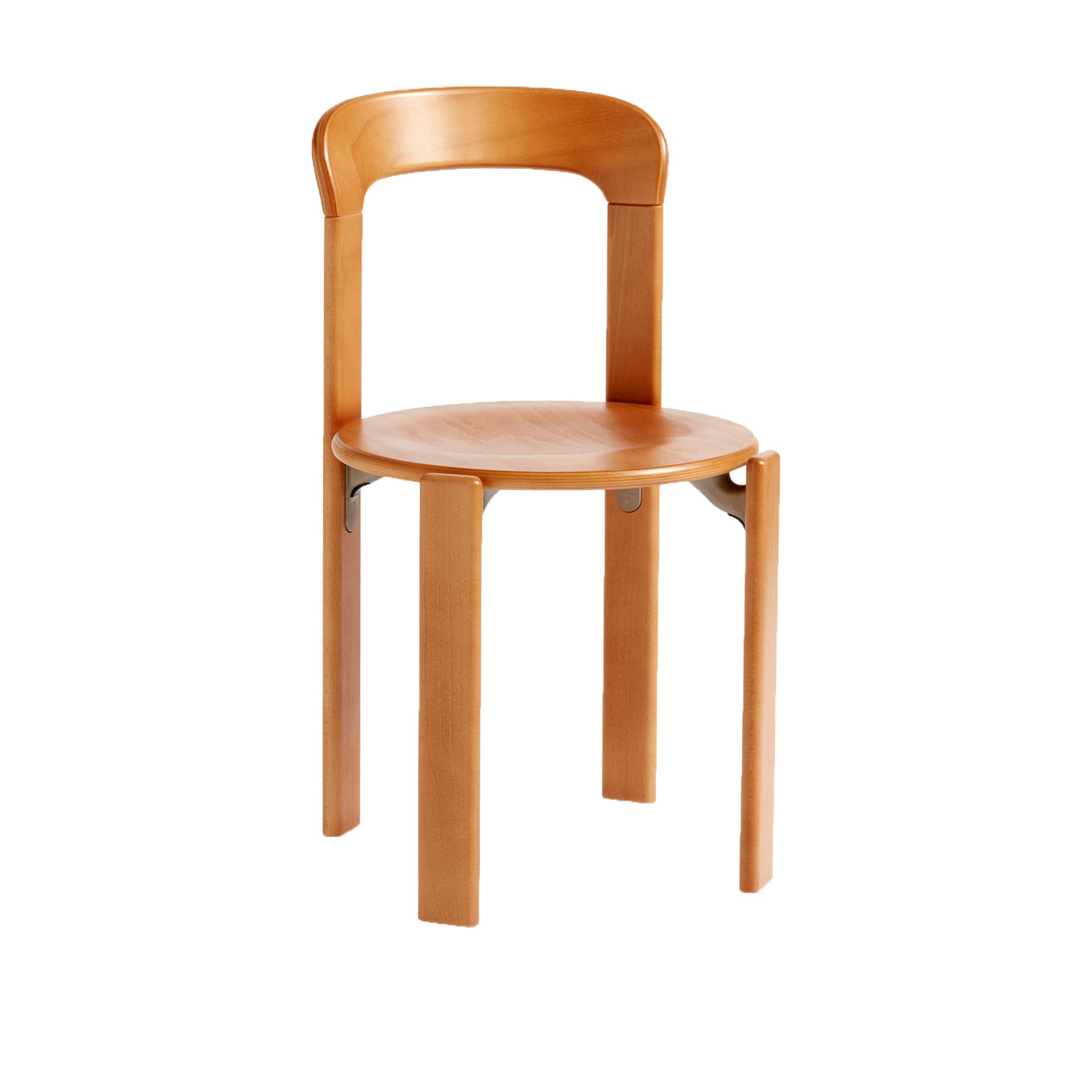 HAY - Rey Chair REY22, Golden water-based lacquered beech - Spisestoler - Bruno Rey - Tre farget - Tre