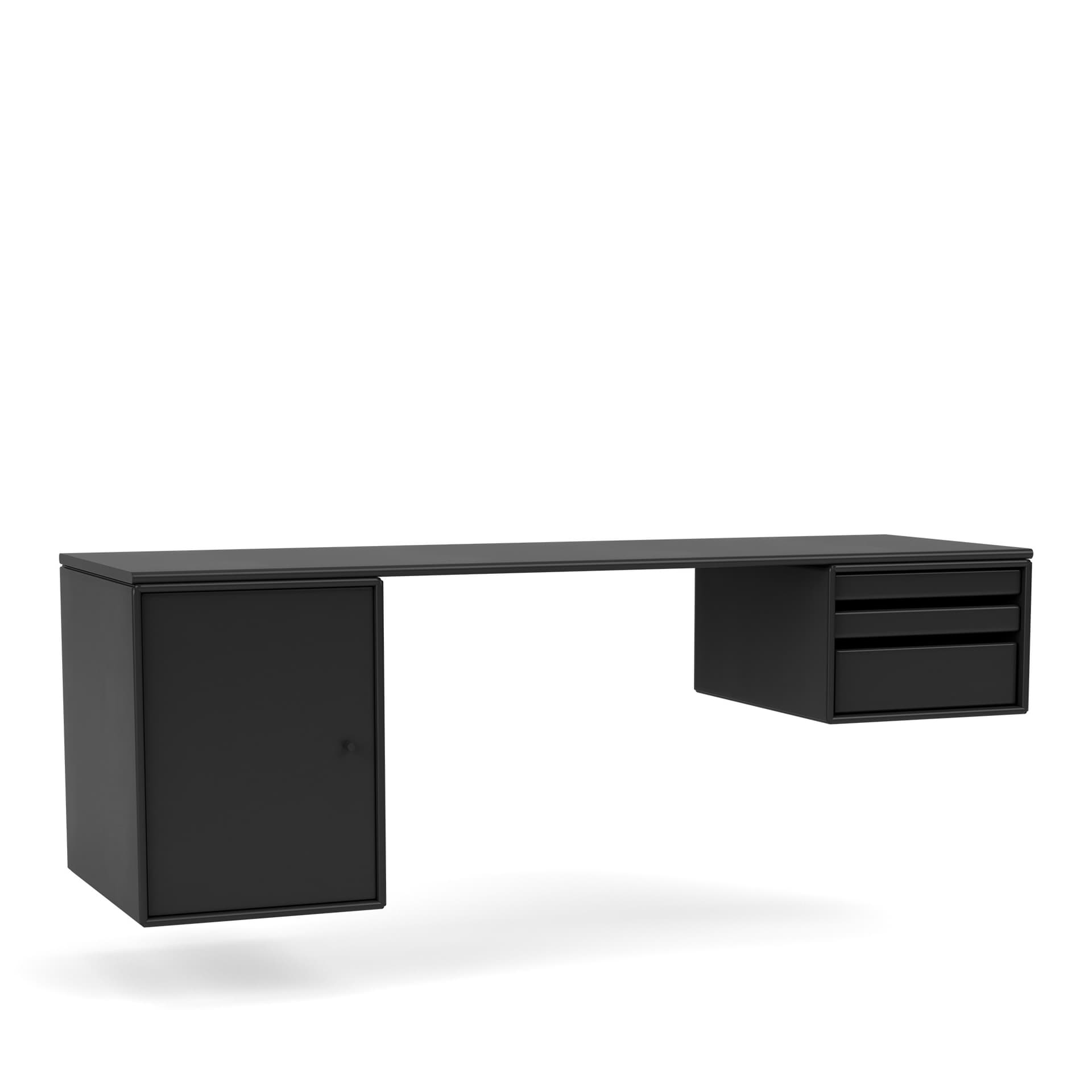Montana Workshop skrivebord black 05