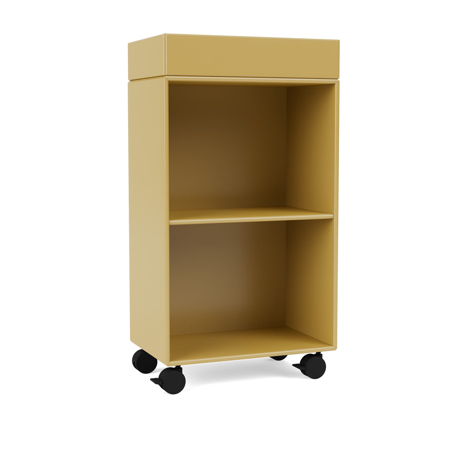 Montana - Preppy Trolley 157-Cumin 05 Castors CR70 Black - Skuffeseksjoner - Peter J. Lassen - Gul - Tre