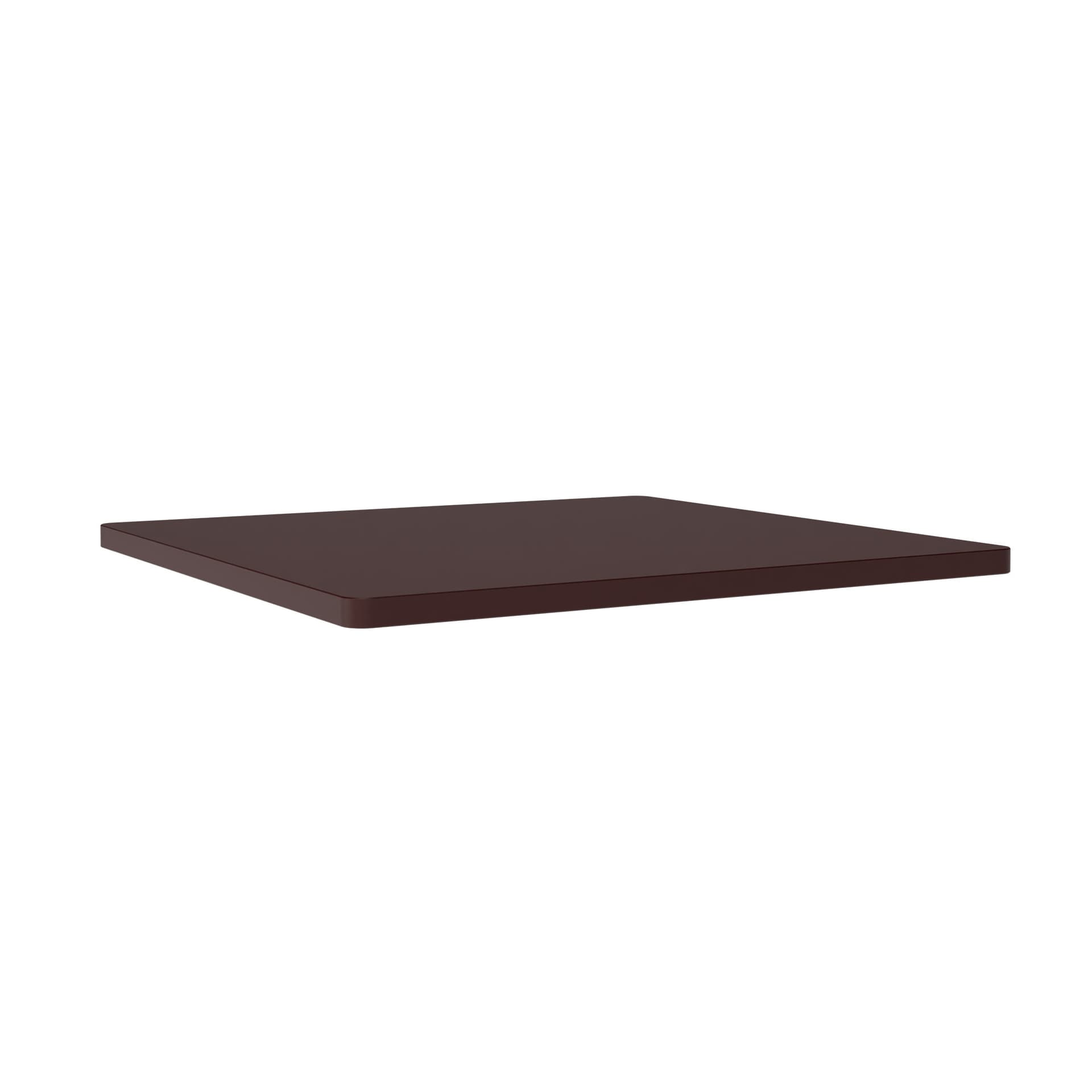 Montana - Panton Wire Single hylleplan 34,8x33 cm - Black Red - Hyller & Hyllesystem - Verner Panton - Svart
