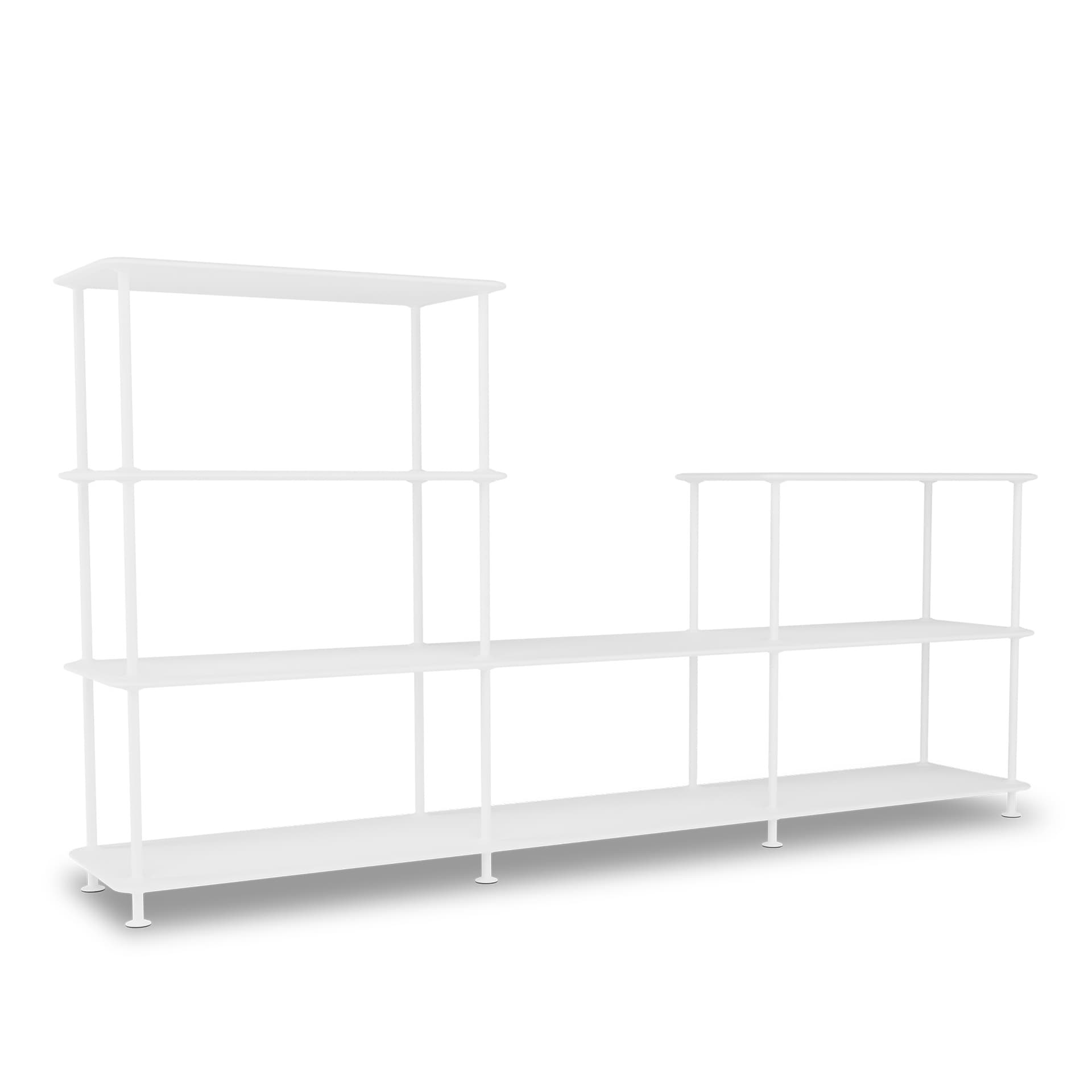 Montana - Montana Free 312000 214-Newwhitestructure 101-Newwhite - Hyller & Hyllesystem - Jakob Wagner - Hvit - Metall/Tre
