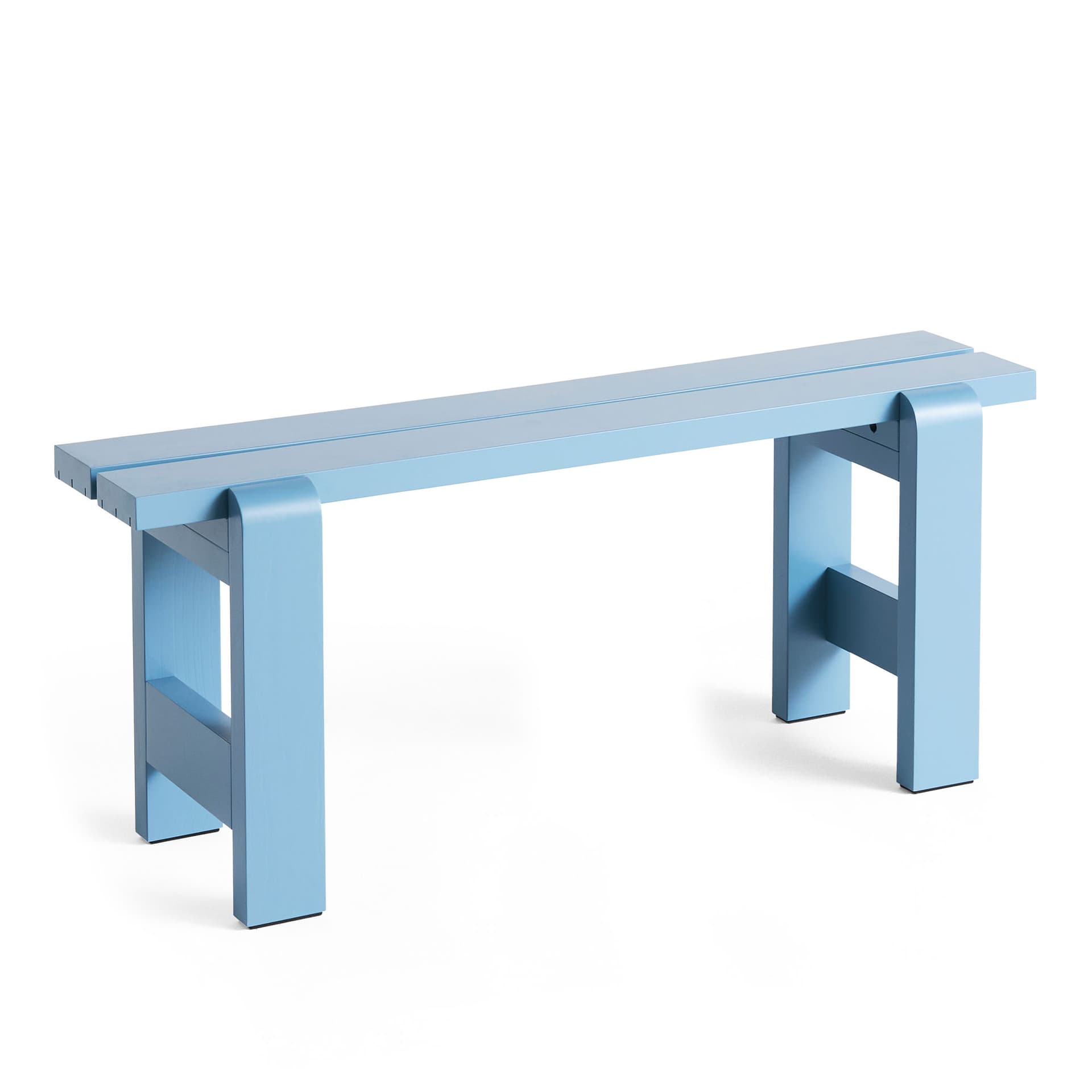 HAY - Weekday Bench 111x23 cm / Azure Blue - Hagebenker & sofaer - Hannes & Fritz - Blå - Tre
