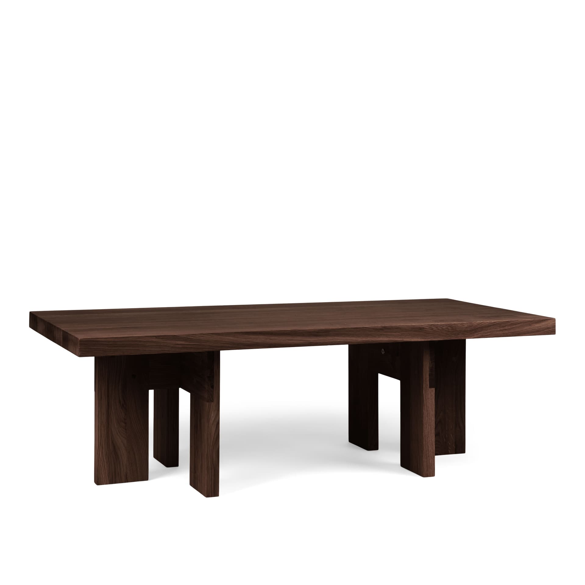 Frama - Farmhouse Rectangle soffbord dark oak - Sofabord - Brun - Tre