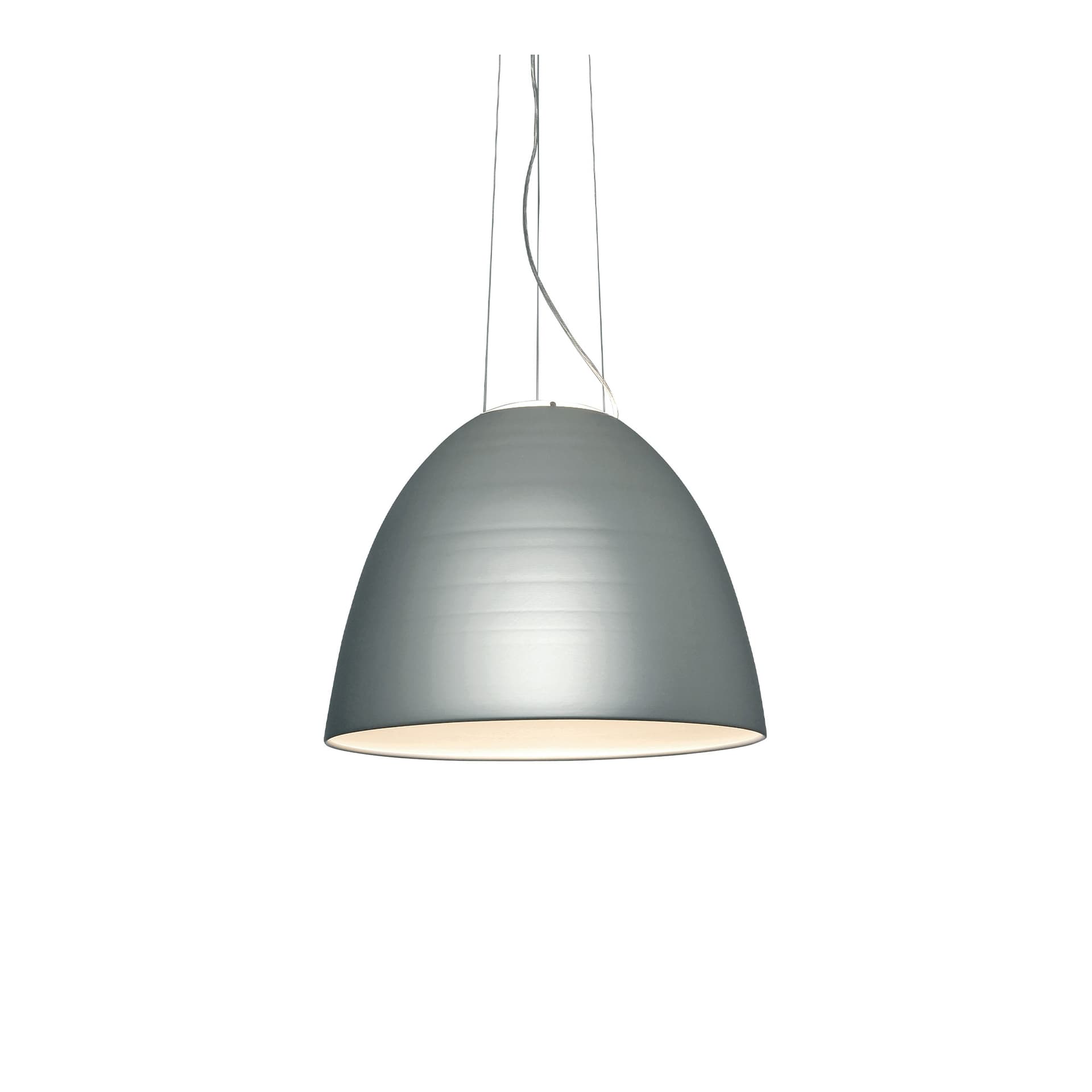 Artemide - Nur Led Pendellampa Aluminiumgrå - Pendellamper - Ernesto Gismondi - Grå