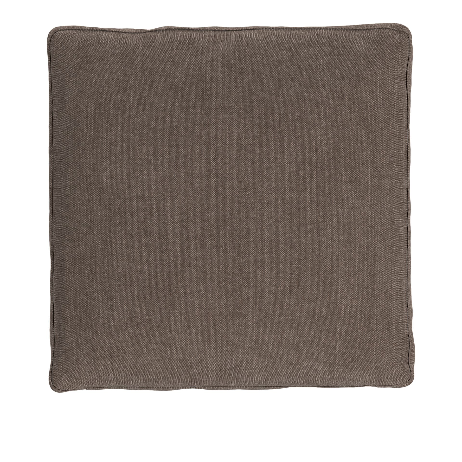 NOGA - Brick Square Pillow Shadow Dark Brown - Brun - Ned/Metall/Tre/Tekstilmateriale
