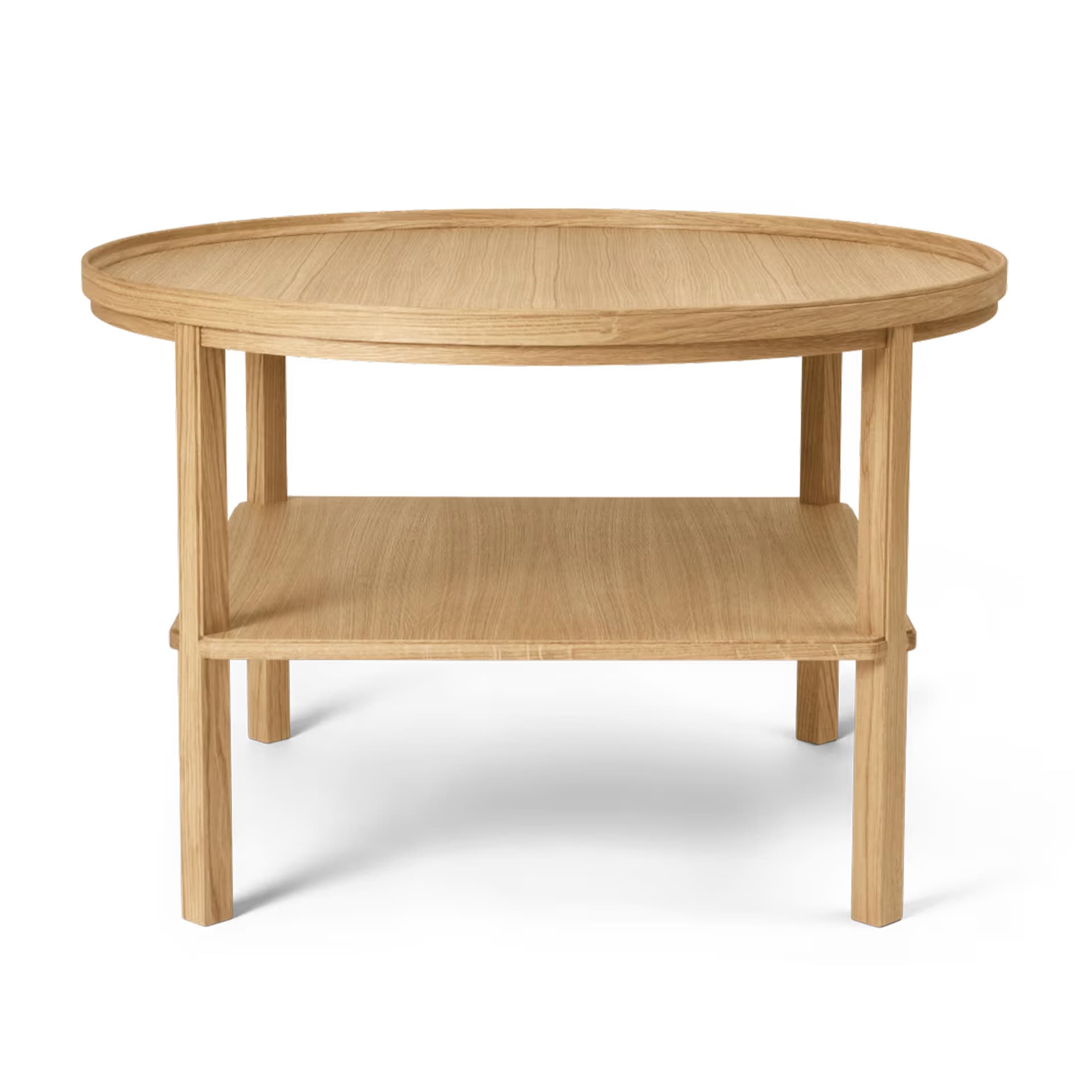 Carl Hansen - KK66870 Table Oak Lacquer Gloss 20 - Sofabord - Kaare Klint - Tre farget - Tre