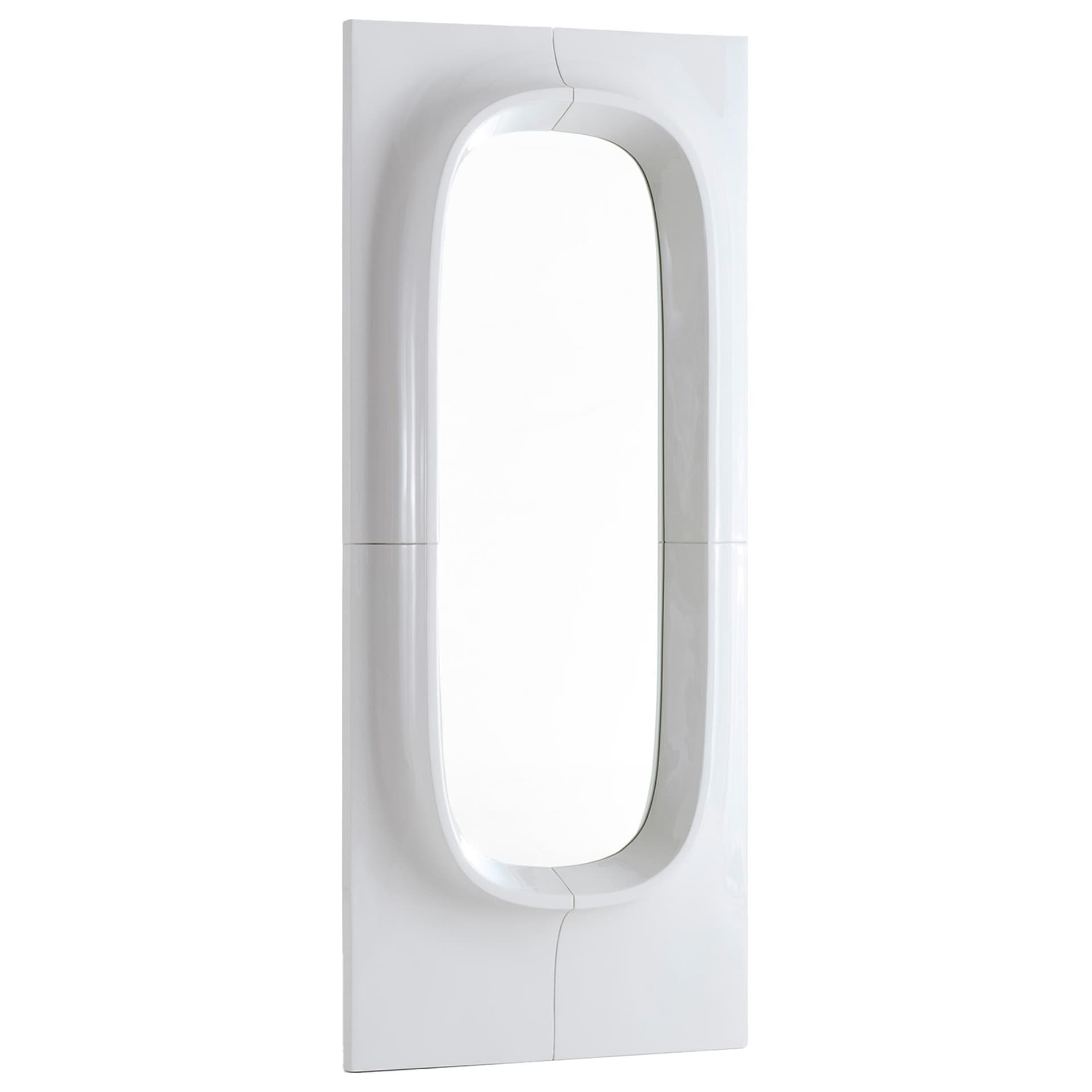 NOGA - Porthole Mirror Large White - Helkroppsspeil - Willo Perron - Hvit - Plast