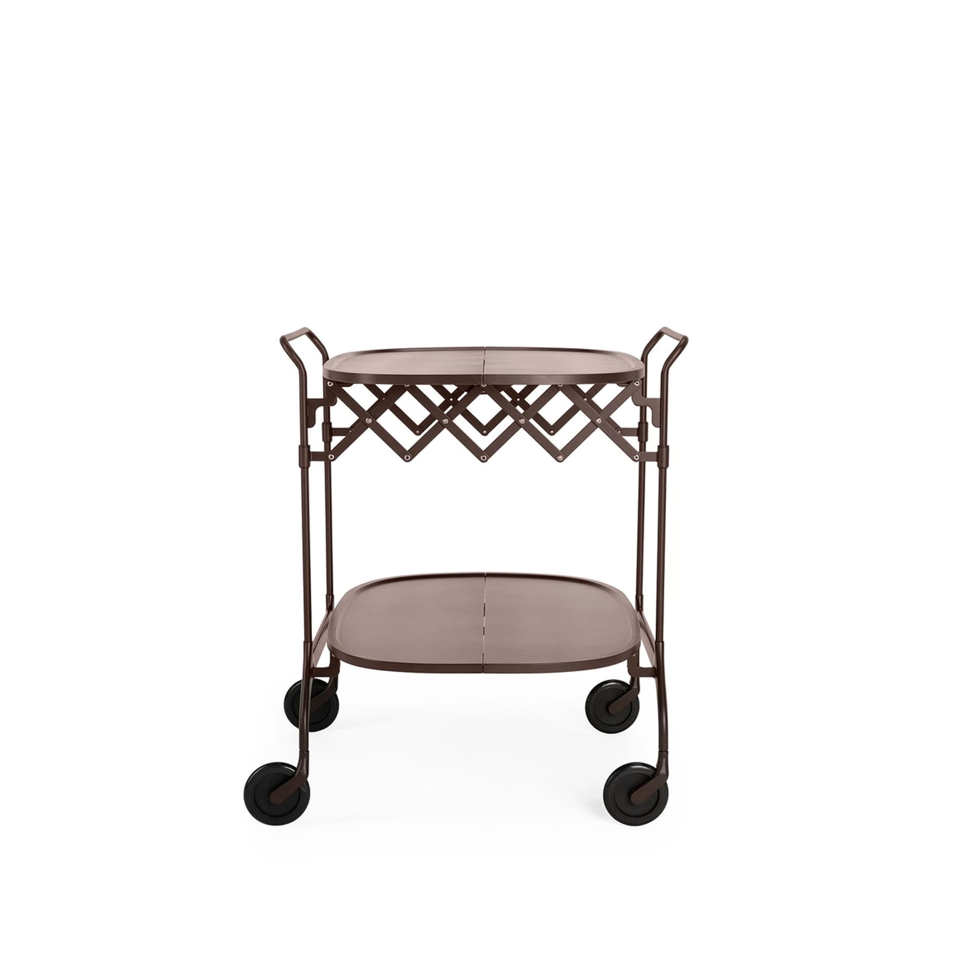 Kartell - Gastone Plum - Serveringsvogner - Antonio Citterio - Rød - Metall