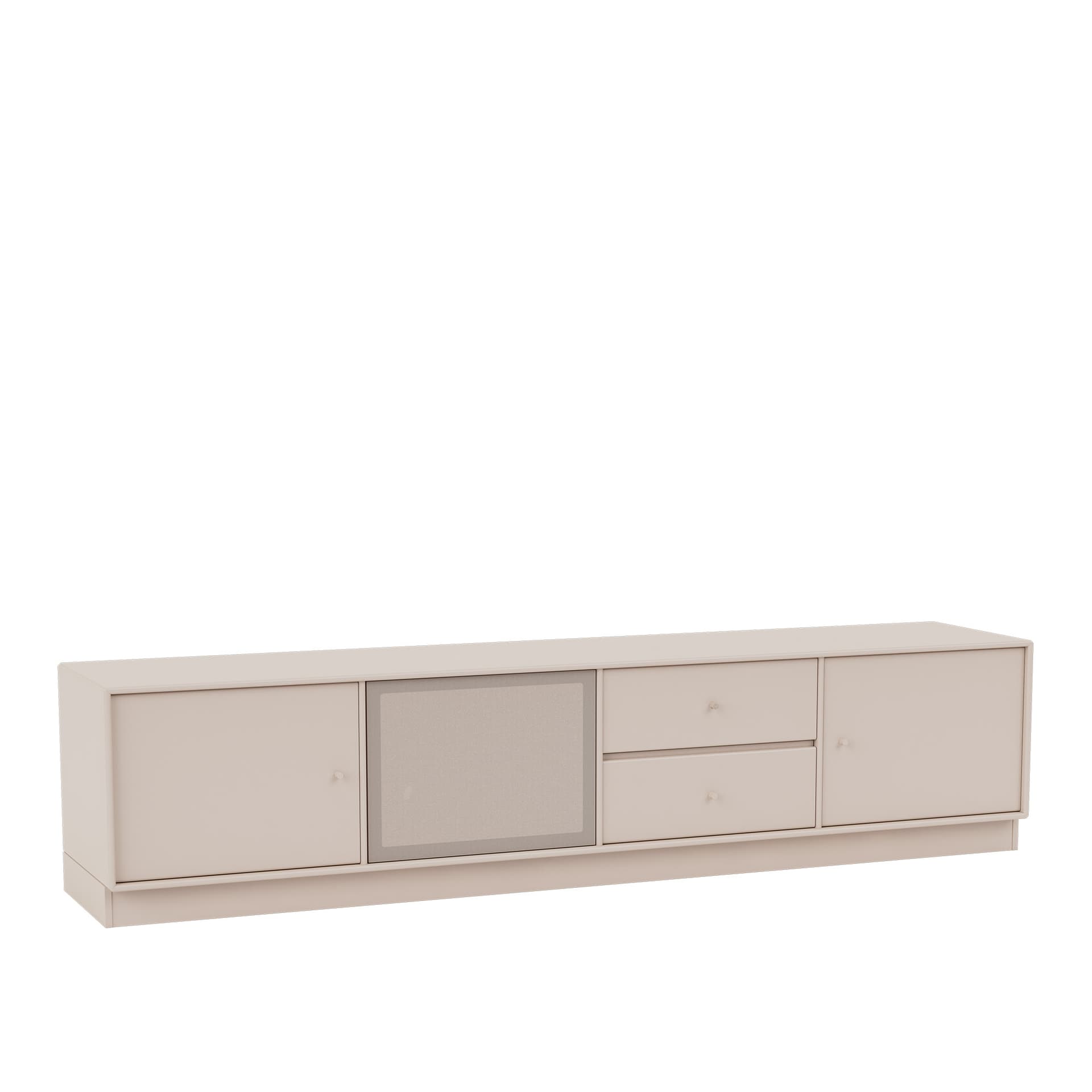 Montana - Octave Viii TV Bench 168-Clay 07 Plinth 7 cm - TV-benker - Peter J. Lassen - Beige - Tre