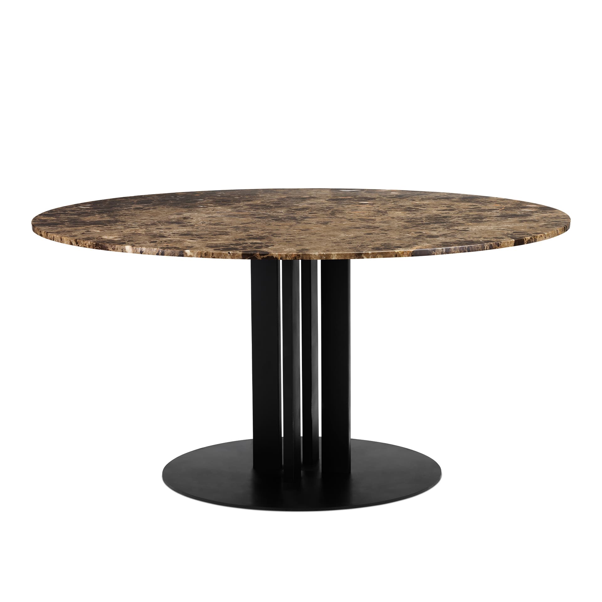 Normann Copenhagen - Scala Table H75 Ø150 cm Marble - Spisebord - Simon Legald - Metall/Stein