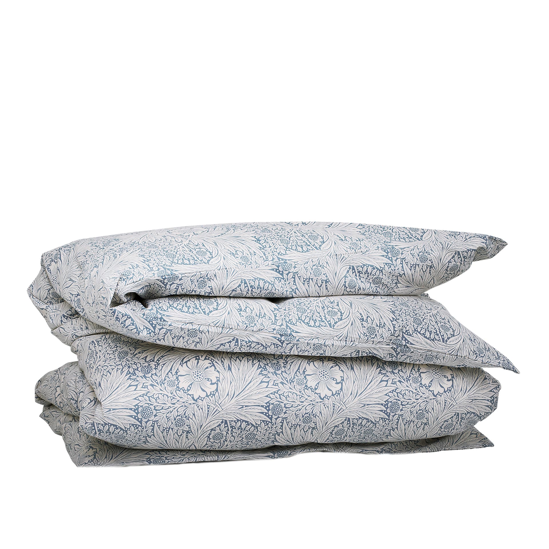 Mille Notti - Morris & Co. Marigold Påslakan, Blå, 220x220 - Dynetrekk - Blå - Bomull