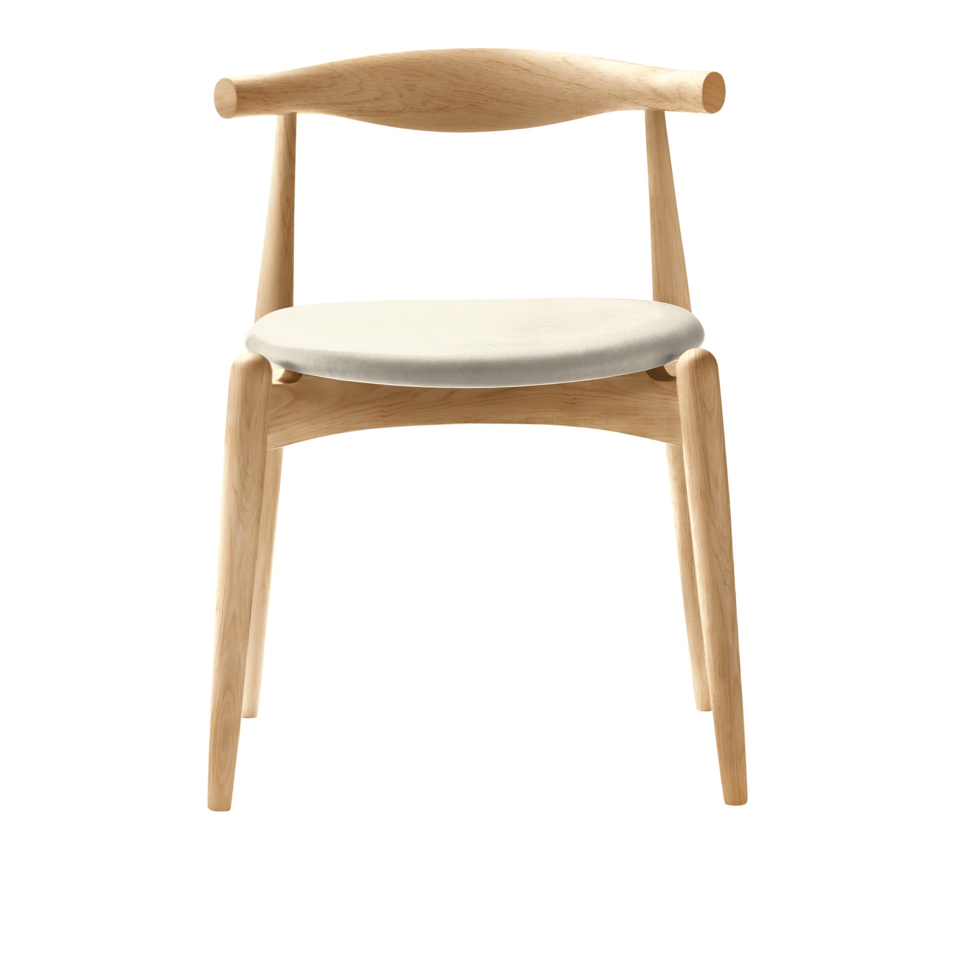 Carl Hansen - CH20, Klarlackad Ek, Lädergrupp B Thor - 390 - Spisestoler - Hans J. Wegner - Tre farget - Tre