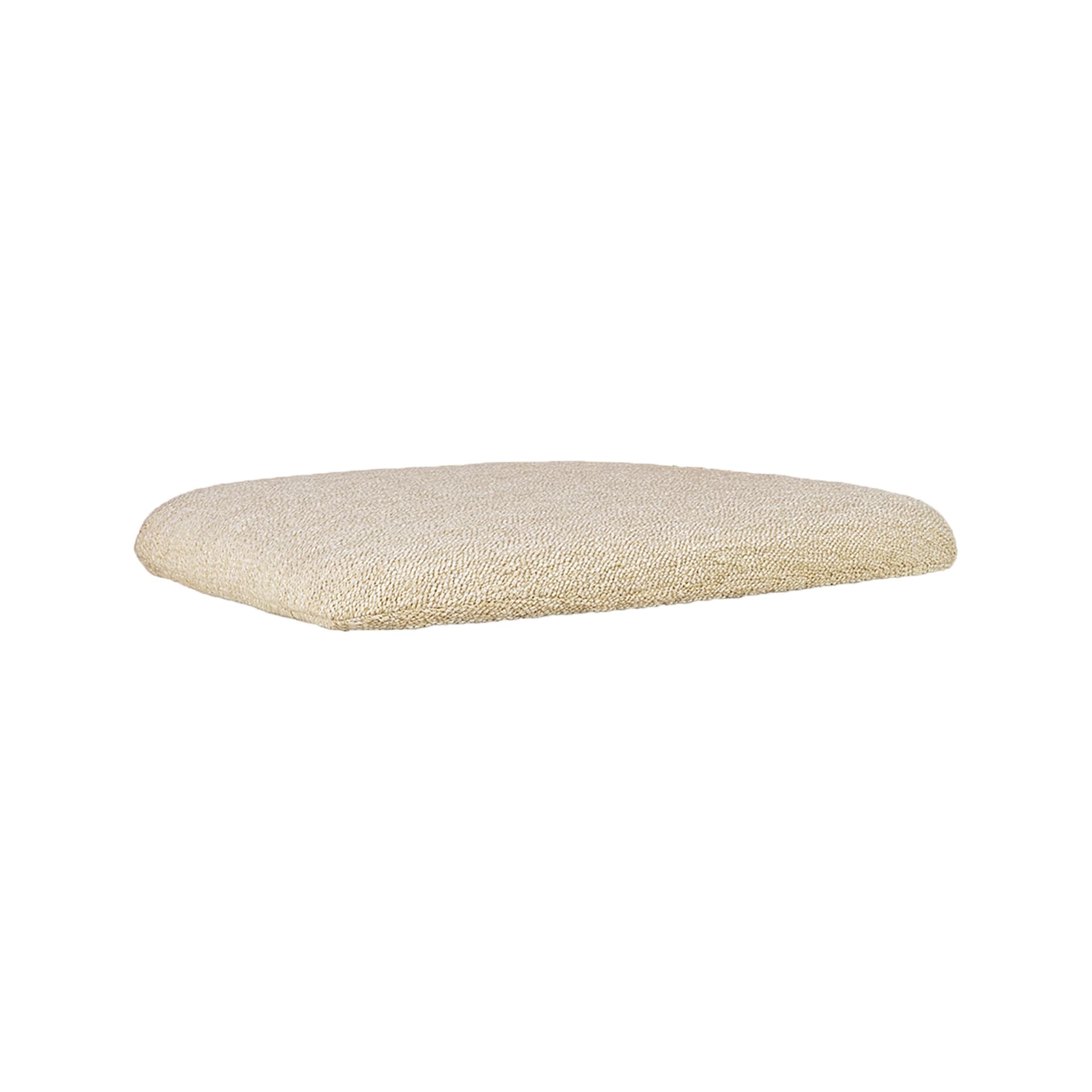 Ethnicraft - Bok Outdoor Dining Chair Seat Cushion - Natural Fabric - Dyner & puter - Beige