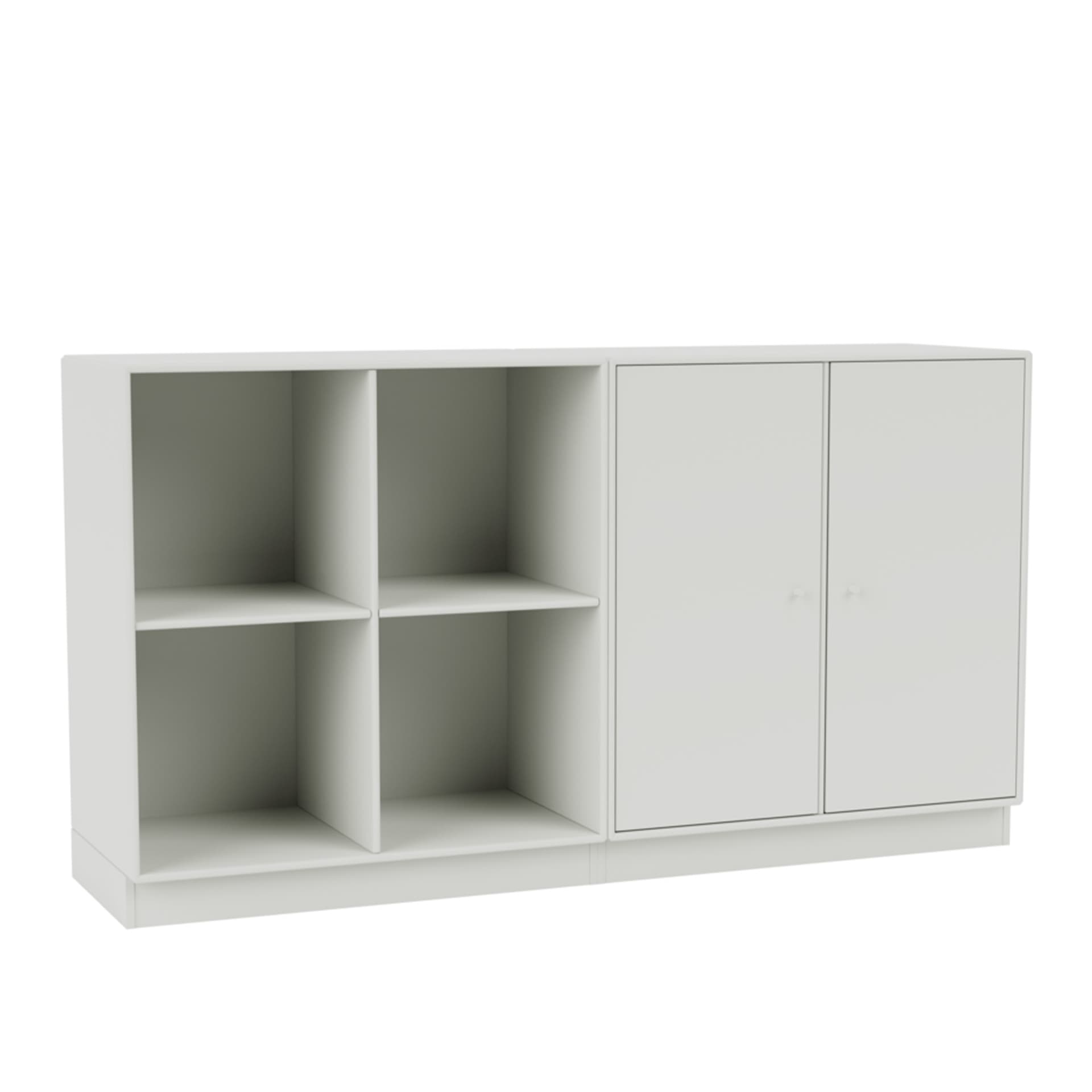 Montana - Pair Classic Sideboard, Plinth H7 cm - Nordic - Sideboards - Peter J. Lassen - Grå - Tre