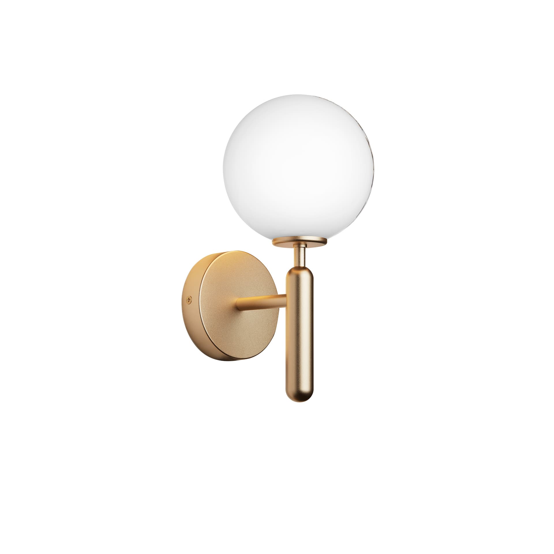 Nuura Aps - Miira Vegglampe Brass/Opal White Nuura