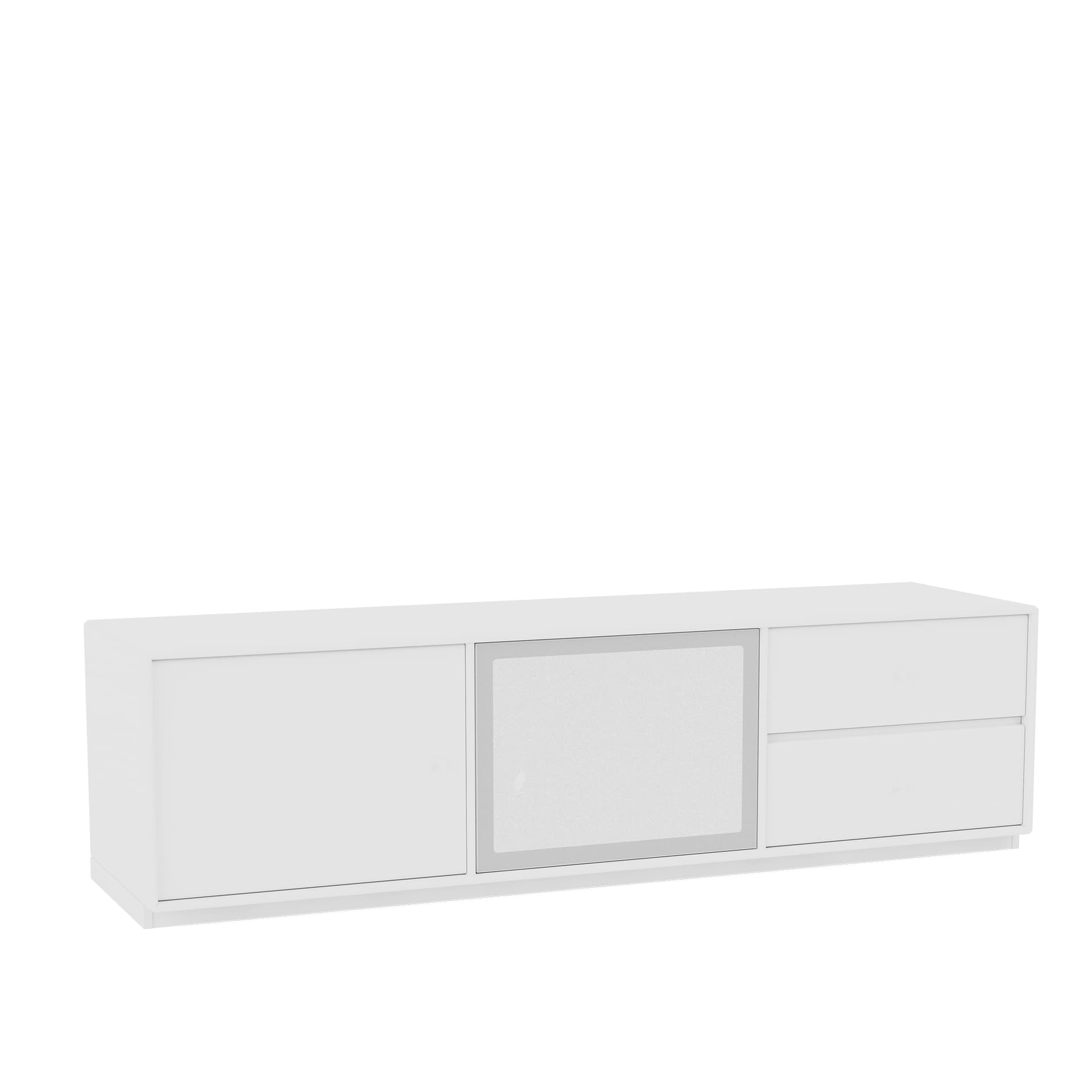 Montana - OCTAVE VI TV Bench, 06-Plinth3cm, 101 New White - Quickship - TV-benker - Peter J. Lassen - Hvit