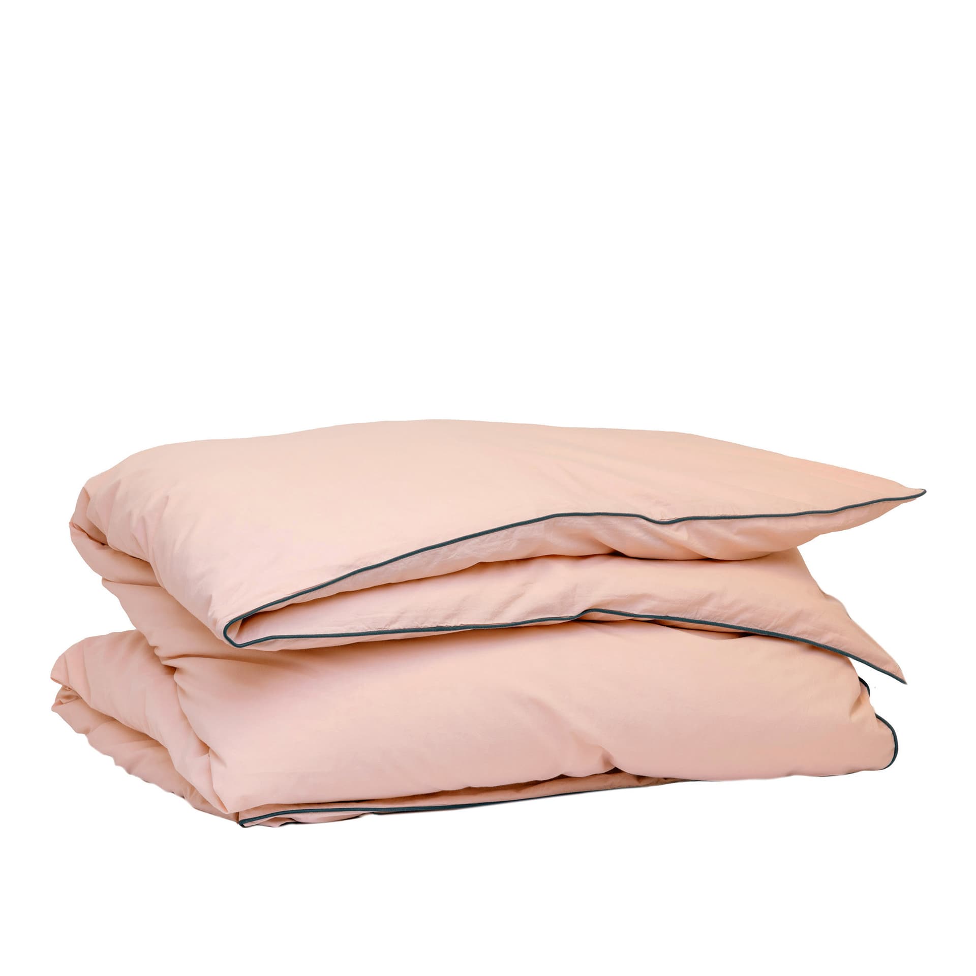 Mille Notti - Powder Dynetrekk ECO 150x210 Rosa/Mørkeblått - Dynetrekk - Beata Heuman - Rosa - Bomull