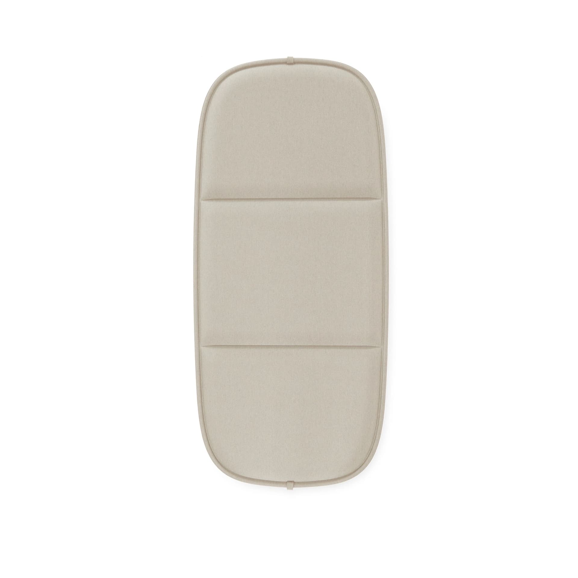 Kartell - Hiray Sofa Cushion Ecru Ecru - Dyner & puter - Ludovica + Roberto Palomba - Beige - Tekstilmateriale