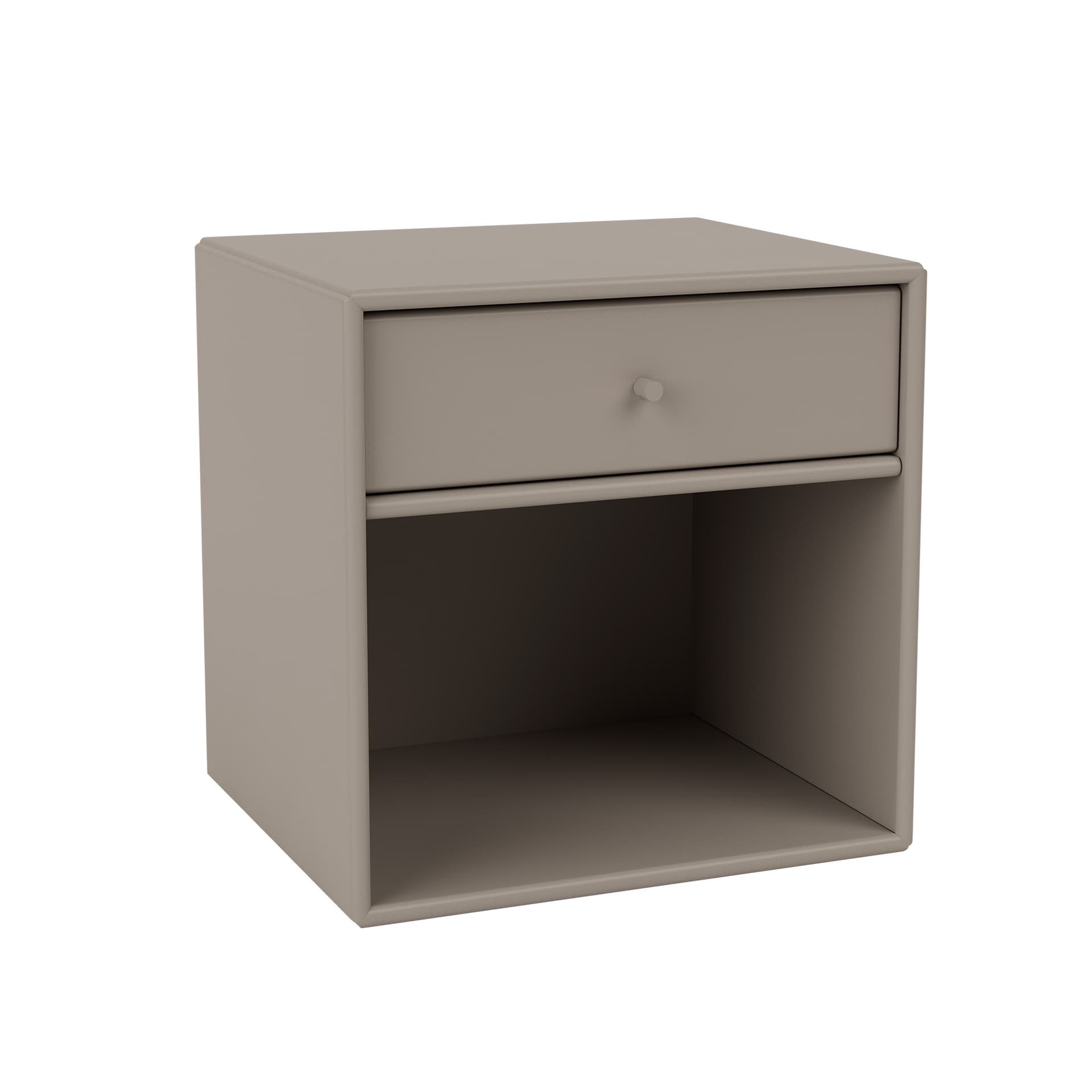 Montana - Dream Nightstand 141-Truffle 04 Suspension Rails - Nattbord - Peter J. Lassen - Beige - Tre