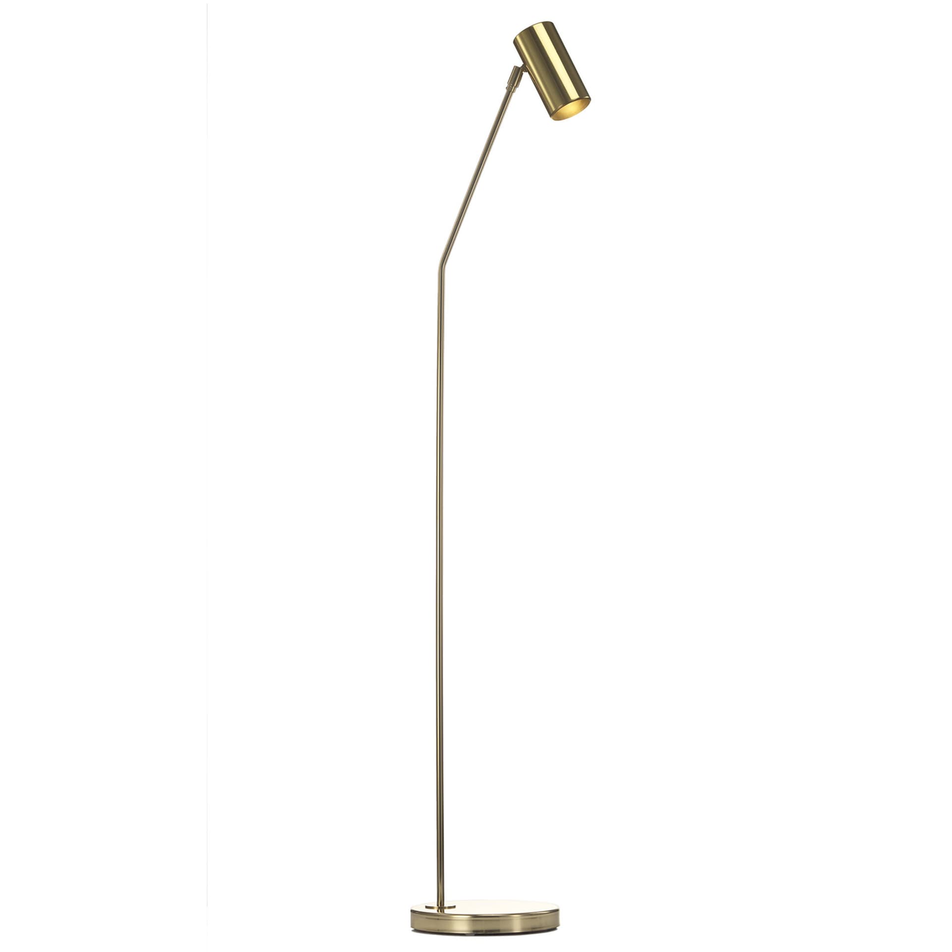 Örsjö Belysning - Minipoint Golvlampa, Mässing - Leselamper - Studio Construction & Bergboms - Gull