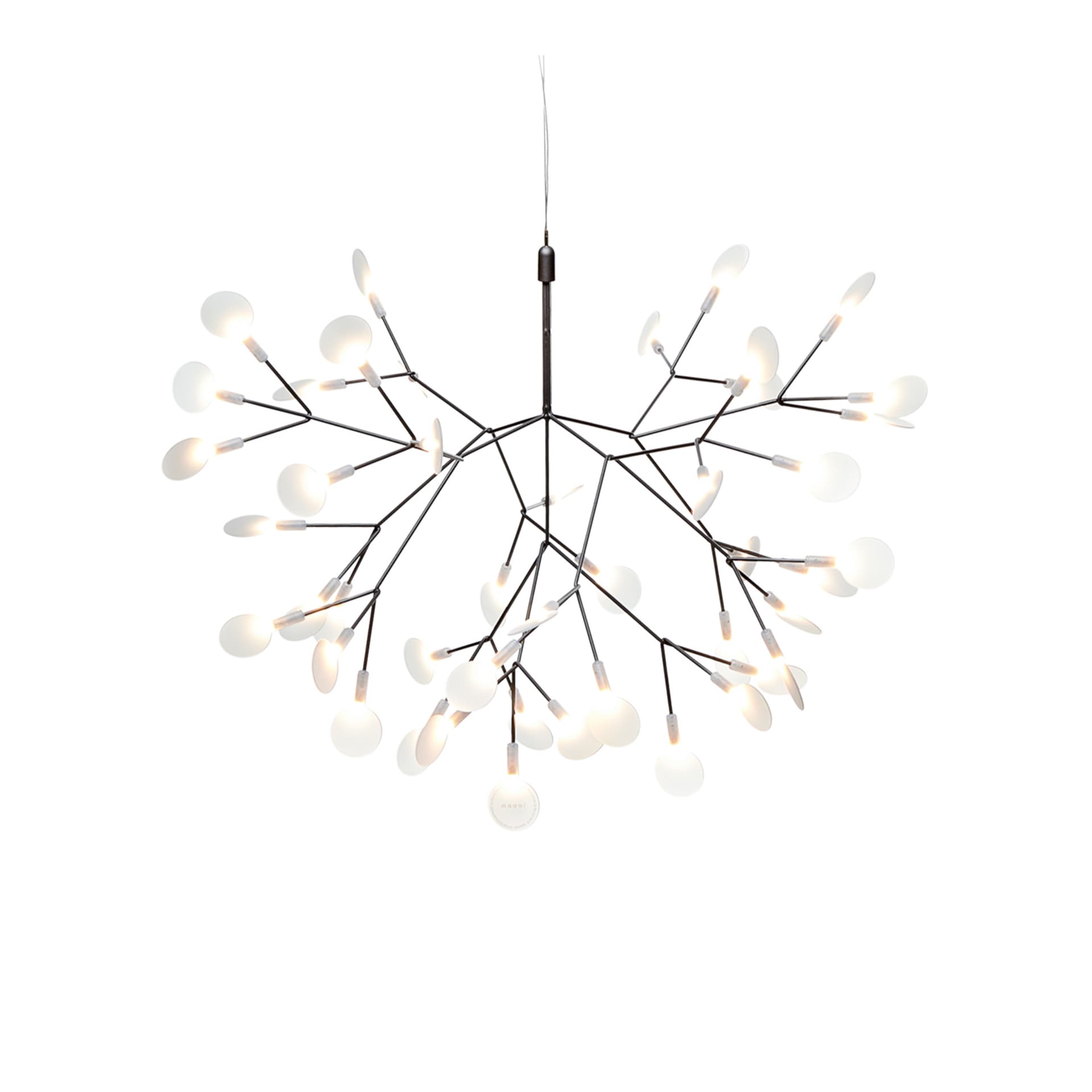 Moooi - Heracleum III, Suspended Small Nickel - Lysekroner - Bertjan Pot - Sølv