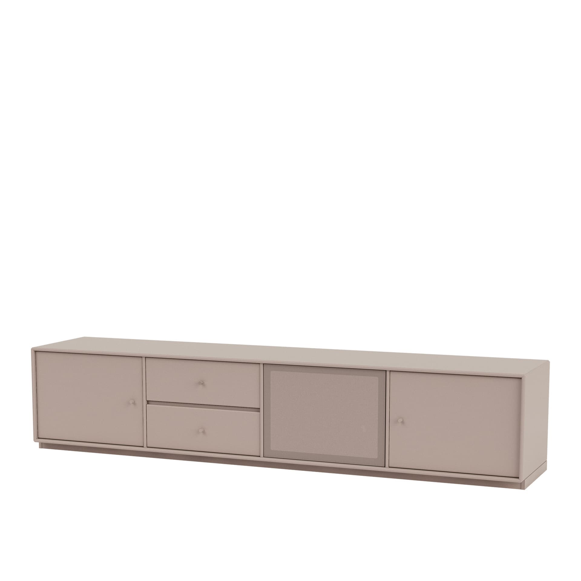 Montana - Octave Viii TV Bench 137-Mushroom 06 Plinth 3 cm - TV-benker - Peter J. Lassen - Beige - Tre