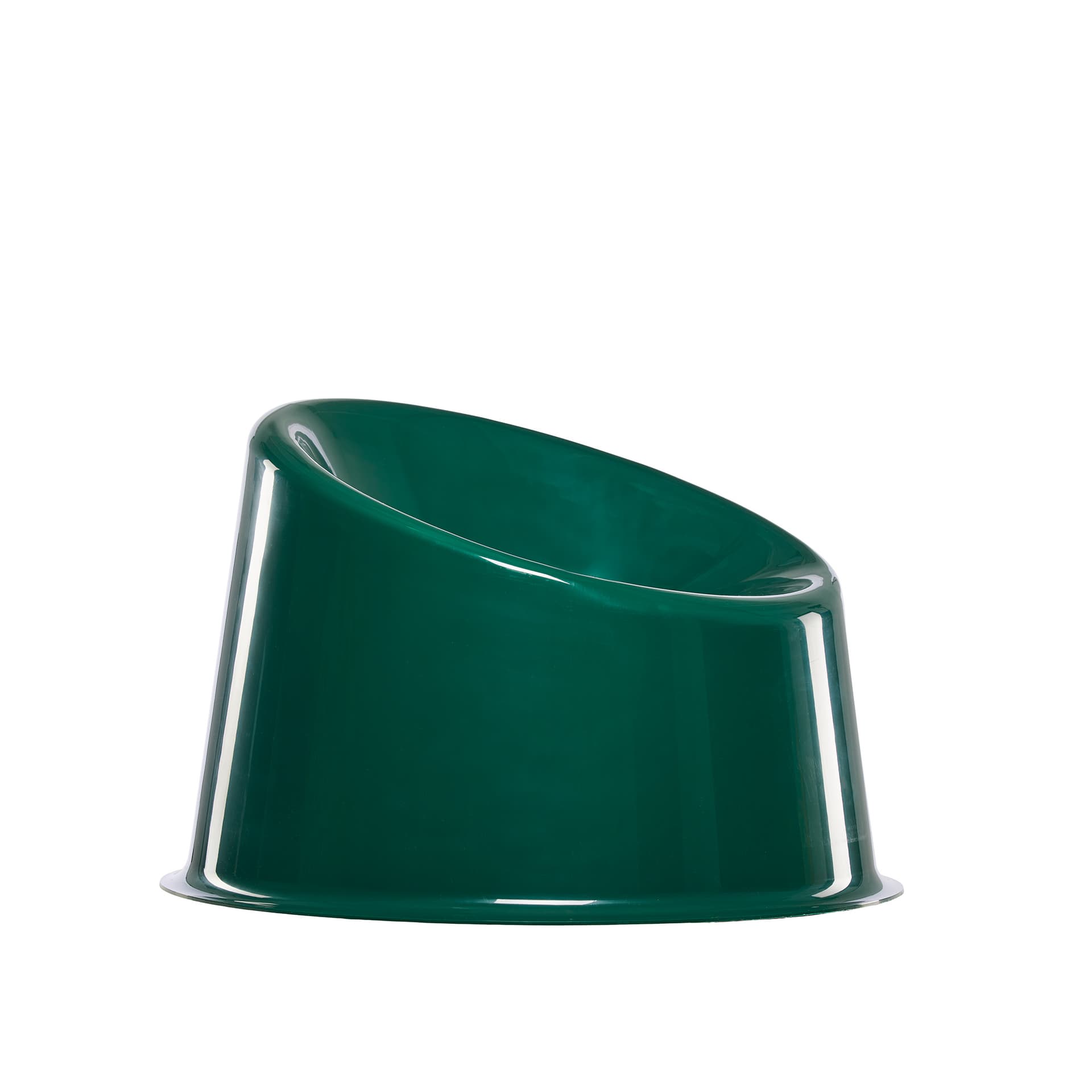 Verpan - Panto Pop Dark Green - Utendørs lenestoler - Verner Panton - Grønn