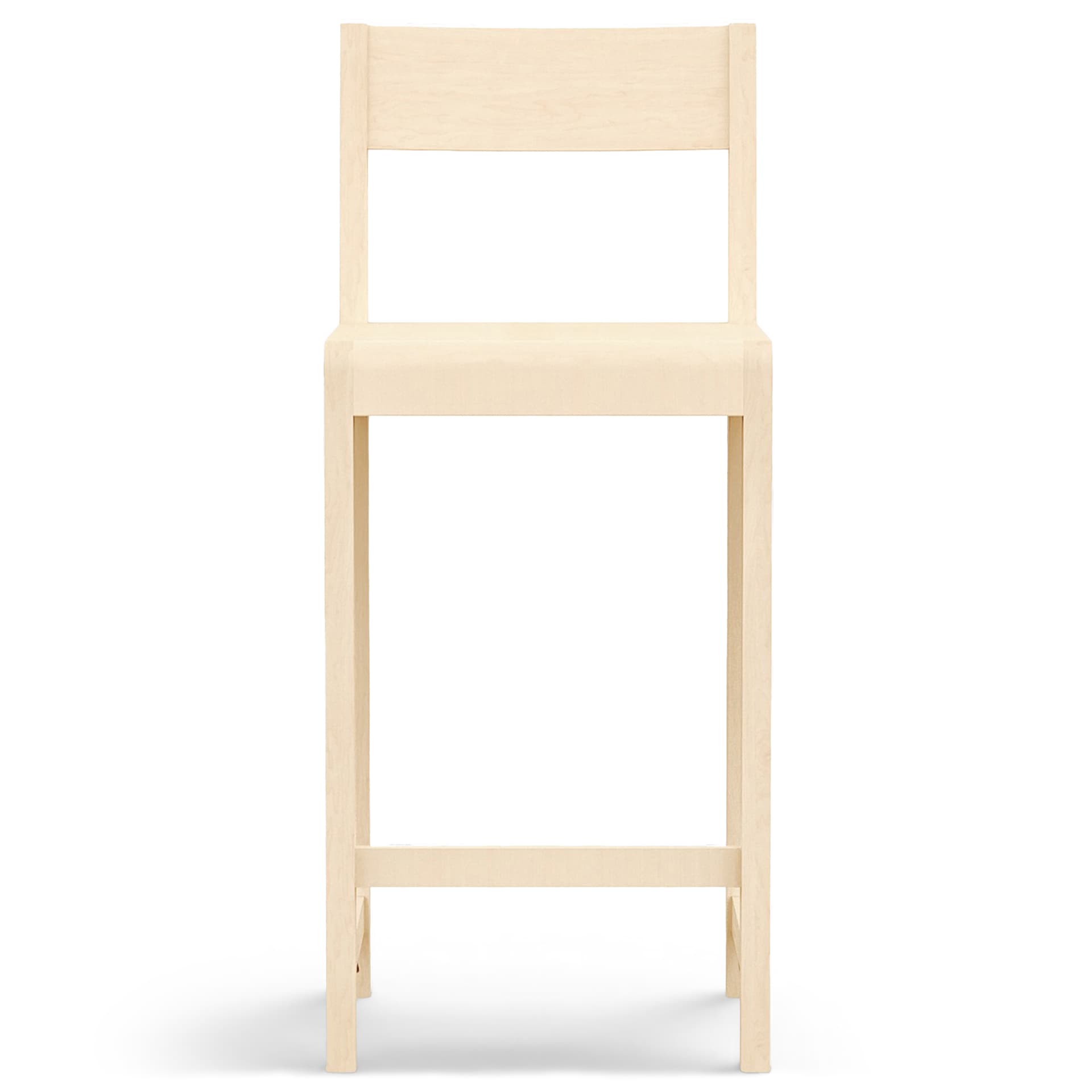 Frama - Bar Chair 01 – Natural Birch – H65 - Barstoler & barkrakker - Frama Studio - Tre farget - Tre