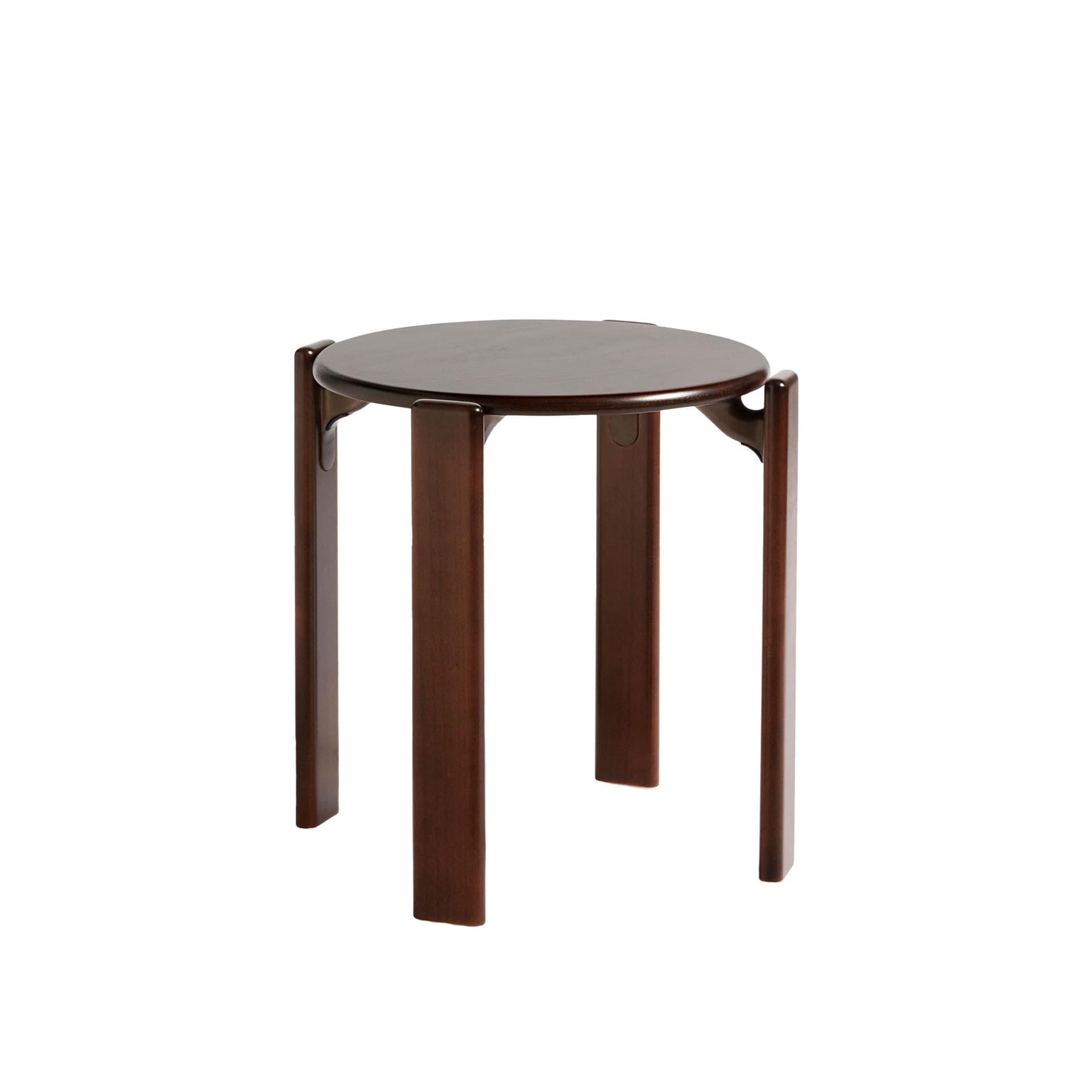 HAY - Rey Stool REY22, Umber water-based lacquered beech - Krakker - Bruno Rey - Brun - Tre