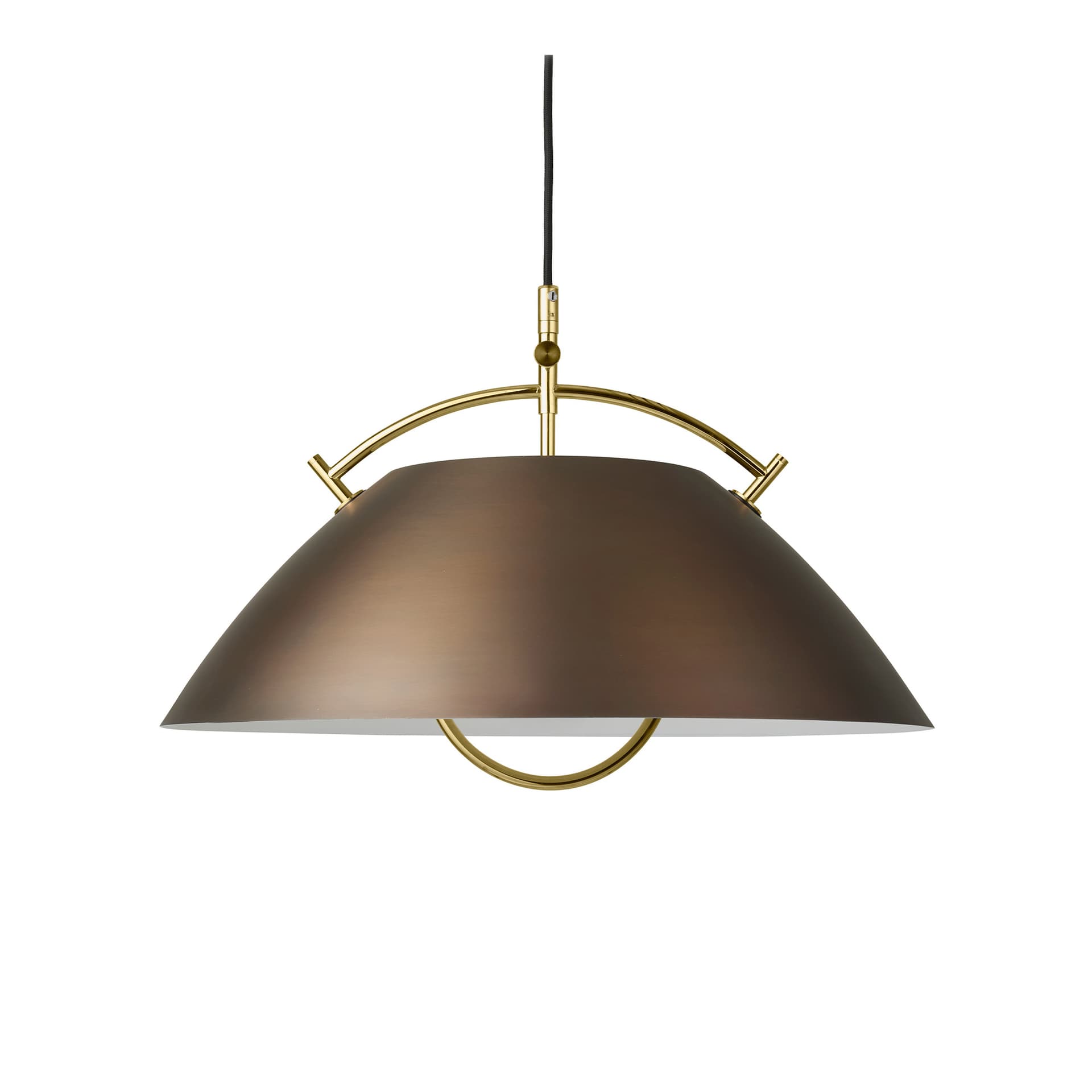 Carl Hansen - The Pendant Birthday Edition 2026 - EU/UK Shade Brass Hanger - Pendellamper - Hans J. Wegner - Metall