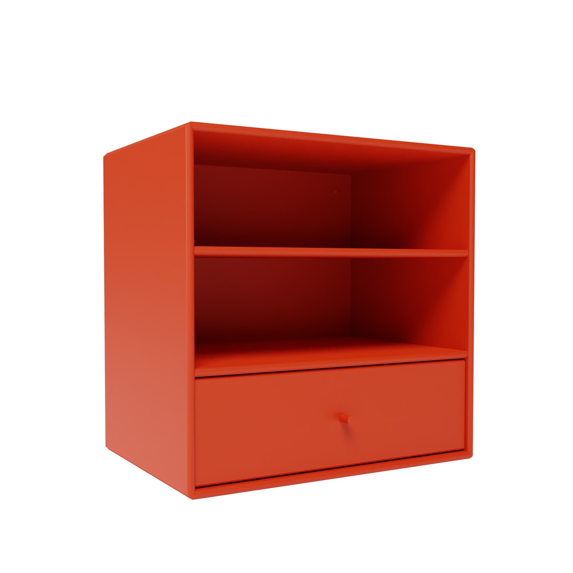 Montana - Montana Mini 1005 - Module With One Drawer - Rosehip - Hyller & Hyllesystem - Peter J. Lassen - Rød