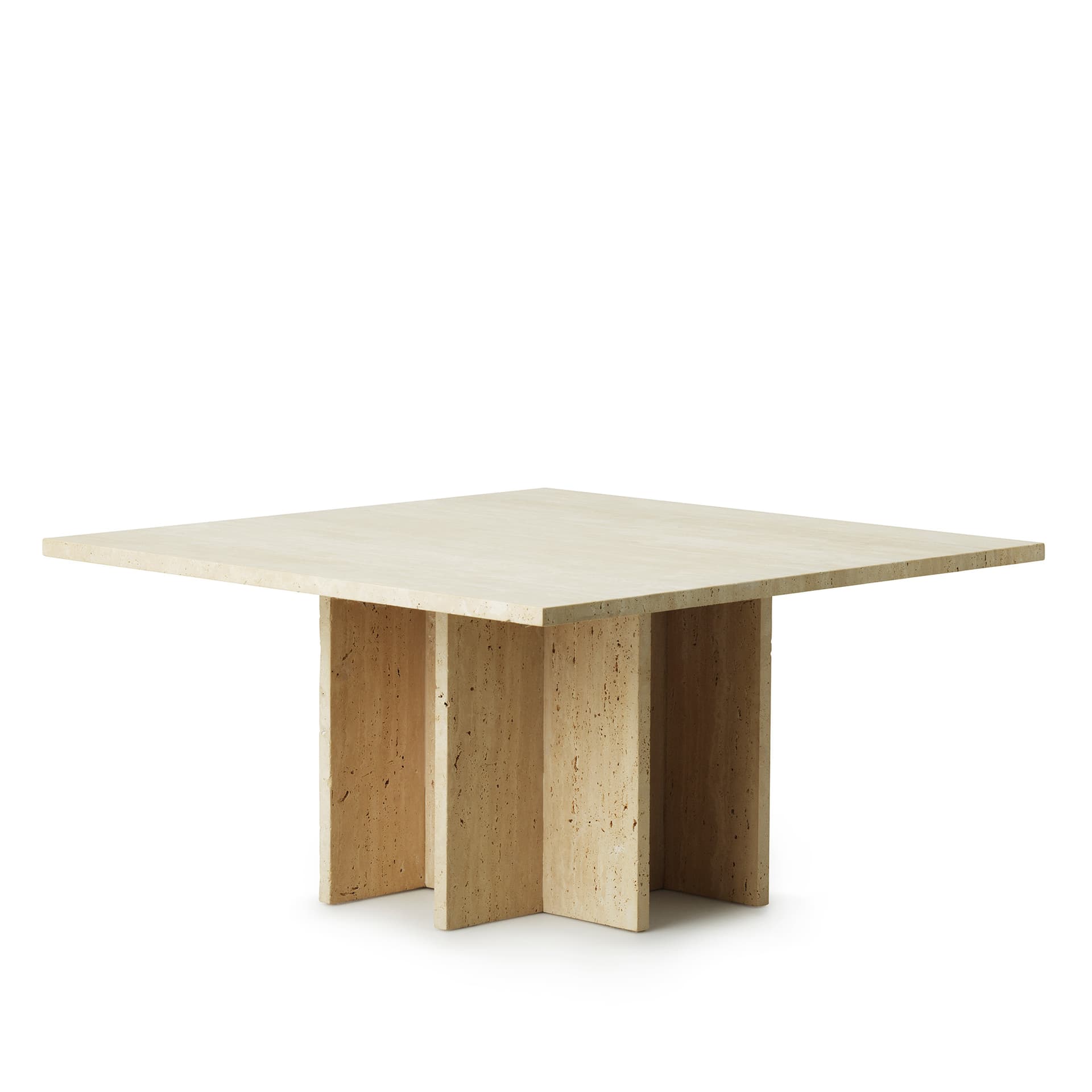 Normann Copenhagen - Edge Coffee Table Large - Sofabord - Simon Legald - Beige - Stein