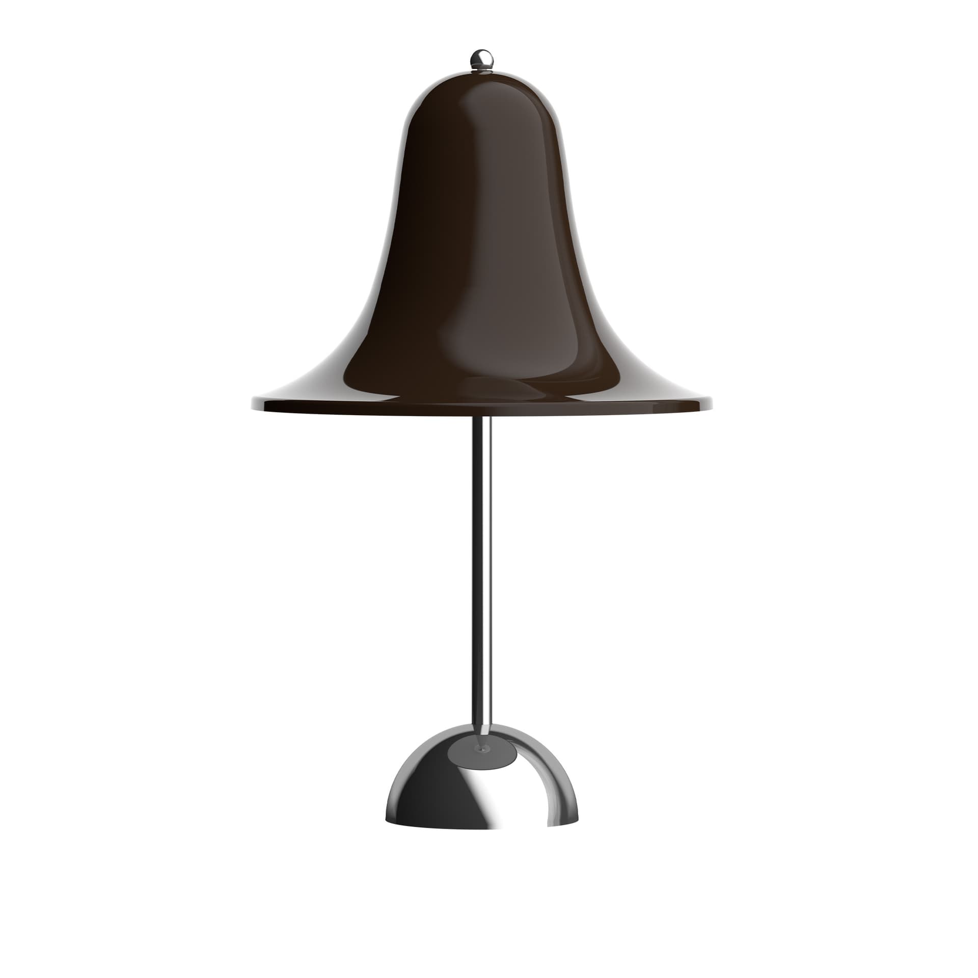 Verpan - Pantop batteridrevet bordlampe brun