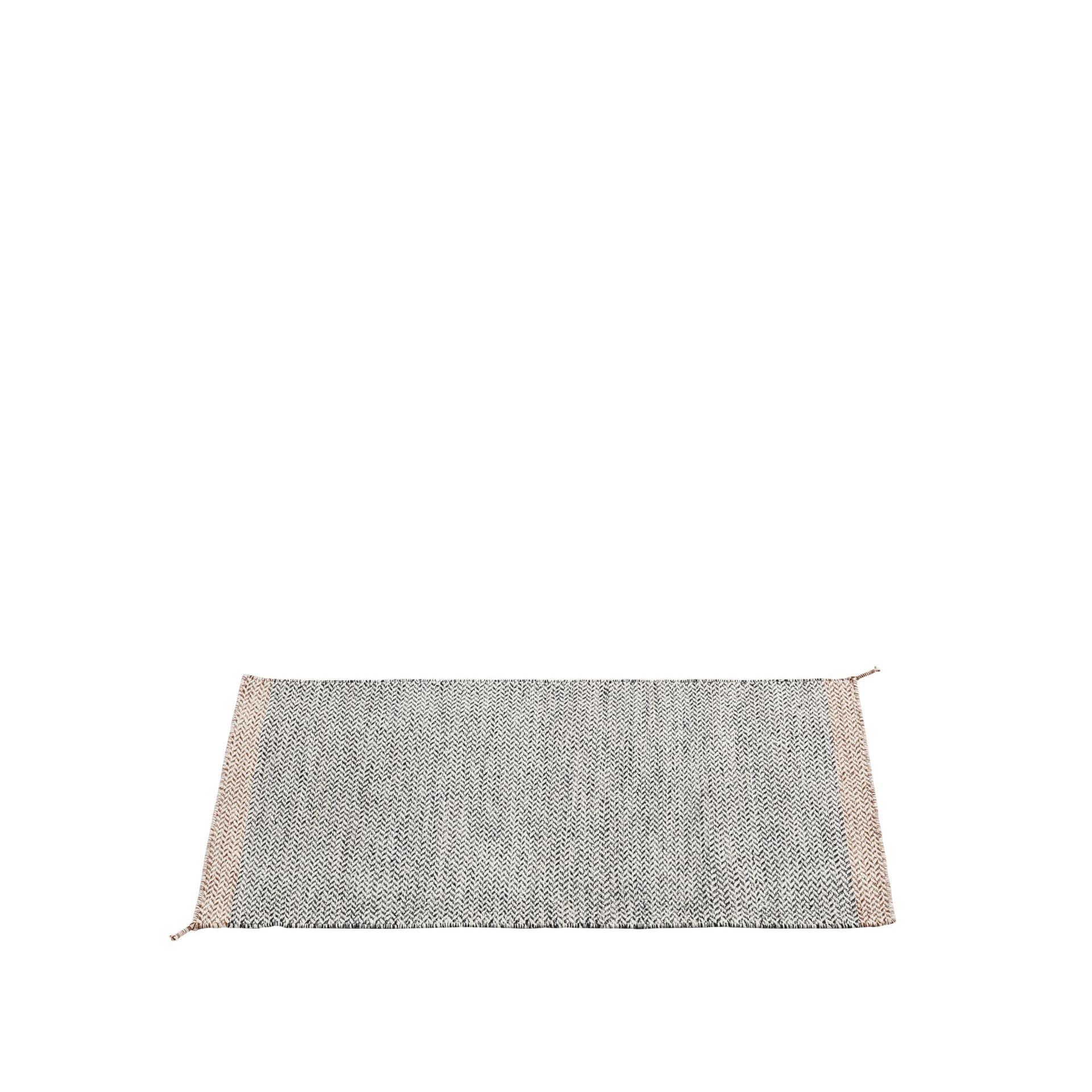 Muuto - Ply Teppe 85x140 Black-White