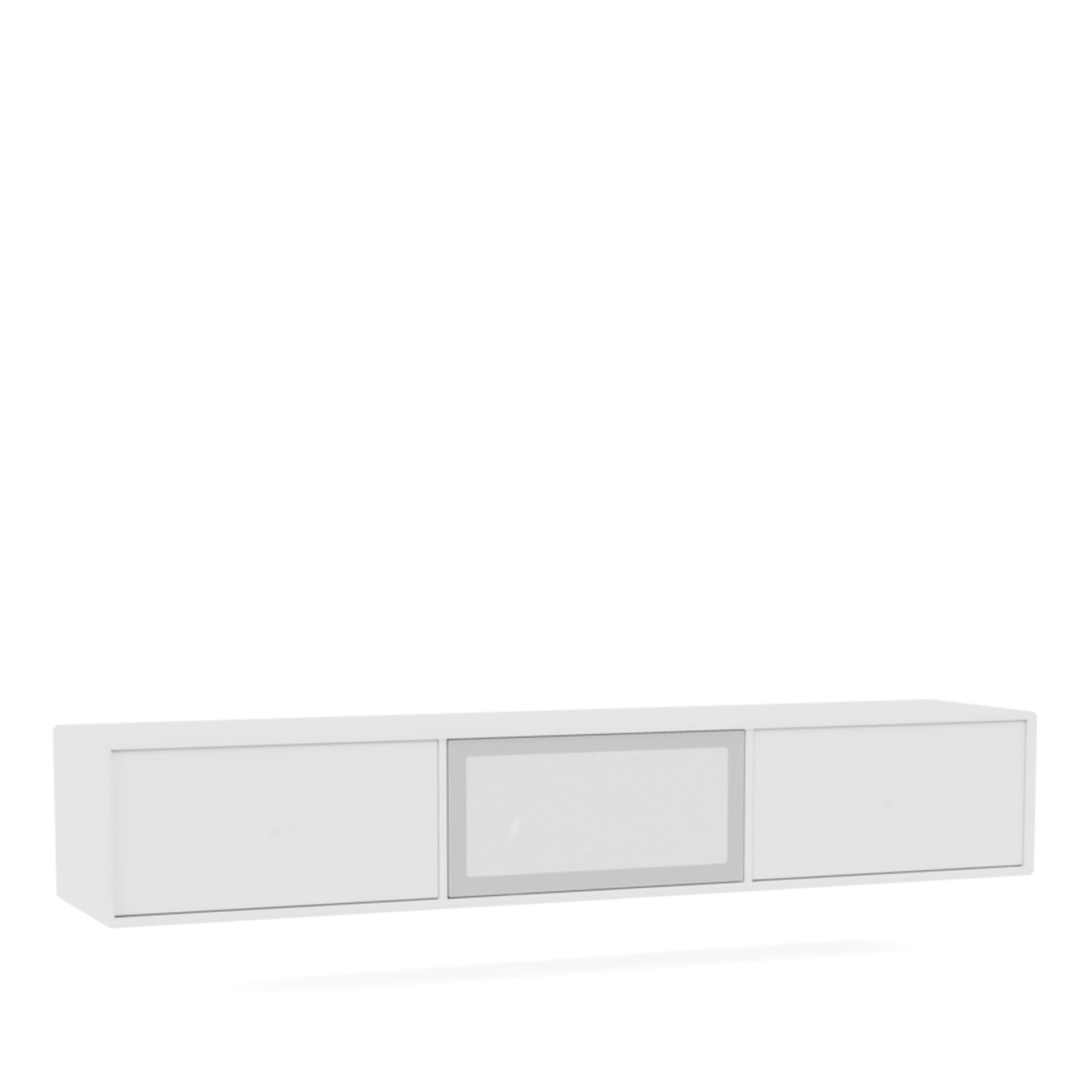 Montana - OCTAVE V TV Bench, 04-Suspensionrails, 101 New White - Quickship - TV-benker - Peter J. Lassen - Hvit