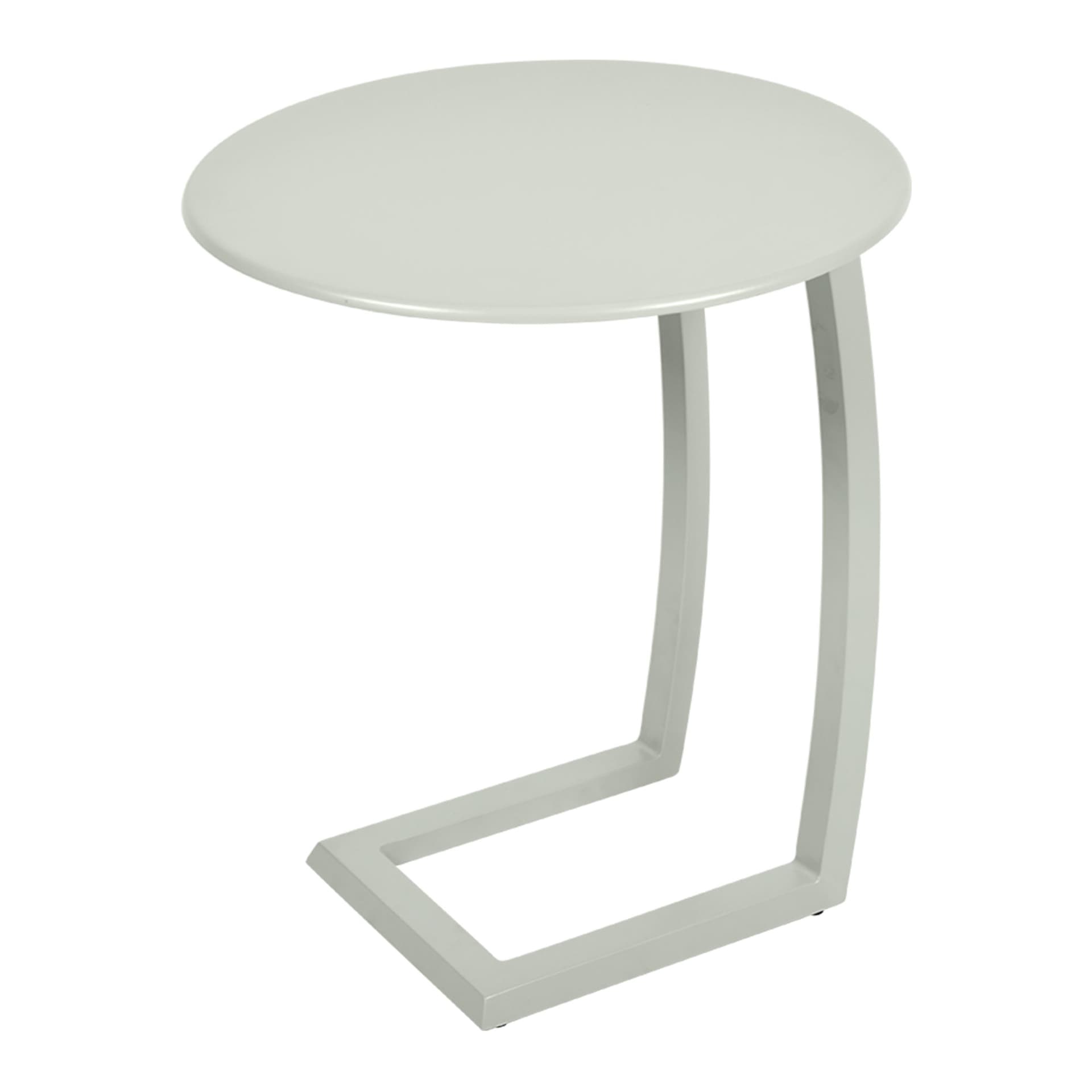 Fermob - Alize Offset Low Table Clay Grey A5 - Utendørs småbord & sidebord - Pascal Mourgue - Grønn,Grå - Metall