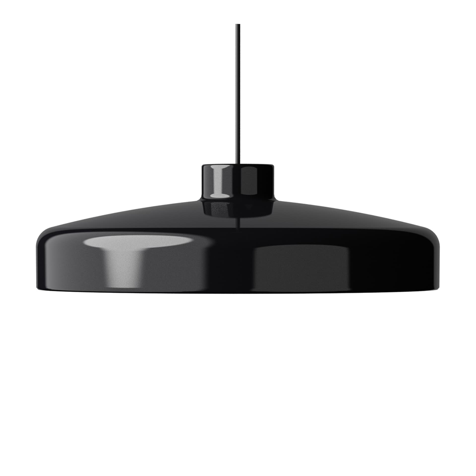 NINE - Lacquer - Pendant Large Black - Pendellamper - Keiji Takeuchi - Svart - Metall/Plast