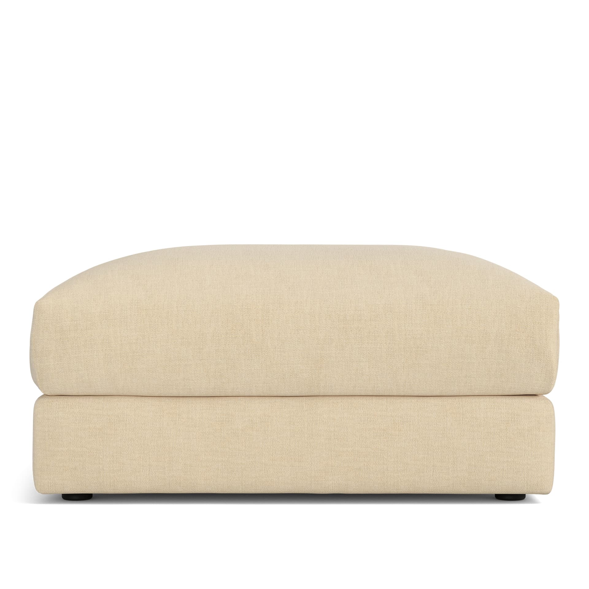 NOGA - Pavarotti Ottoman Sienna 101 Fixed Upholstery - Skamler & Taburetter - Ned/Metall/Tre/Skum
