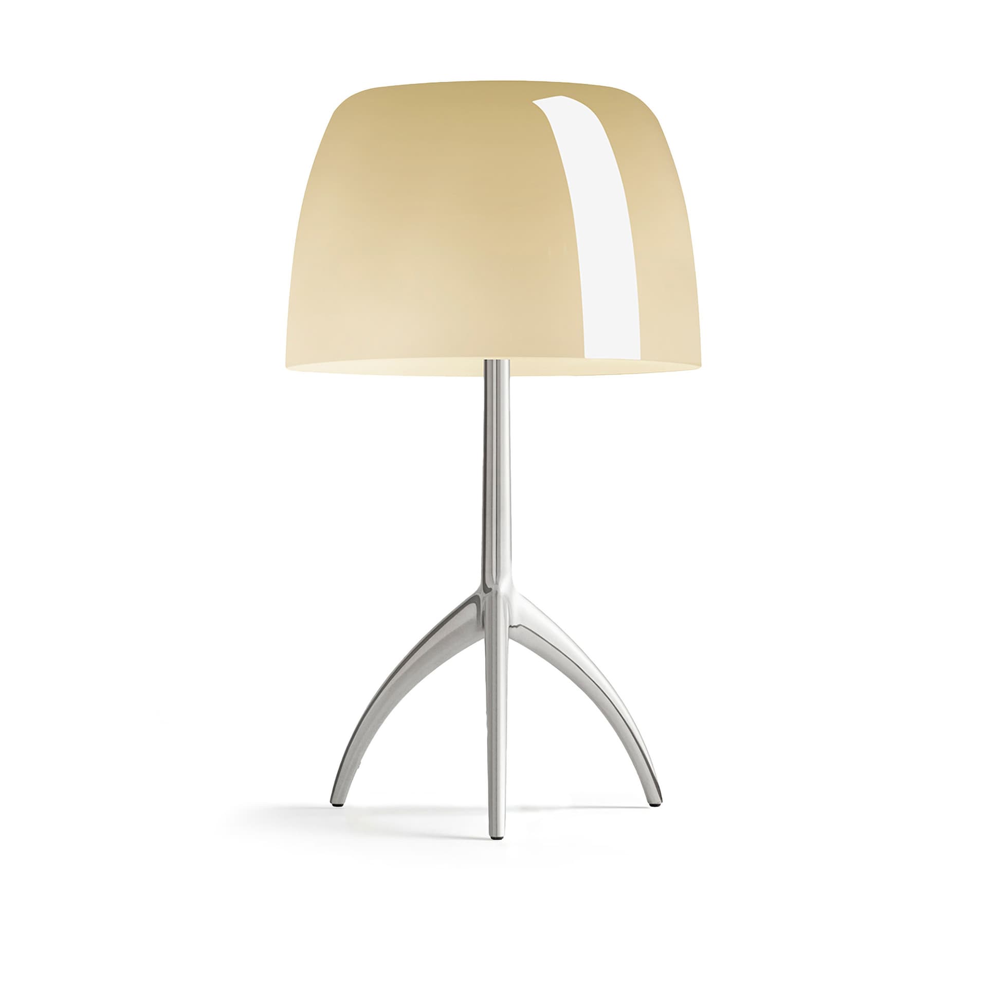 Foscarini - Lumiere Piccola Bordlampe E14 Alu/Varm Hvit