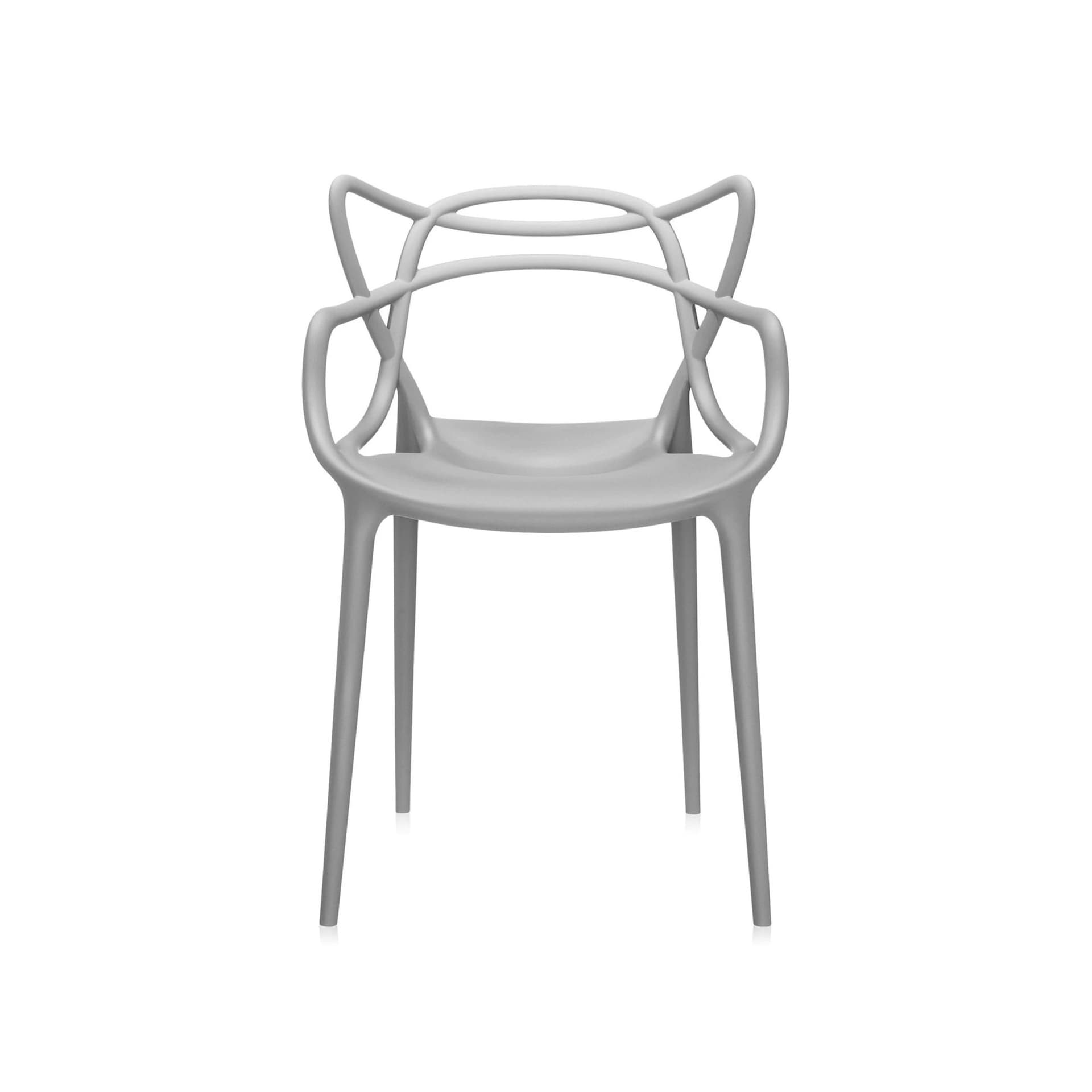 Kartell - Masters stol, grå, høyde 83 cm