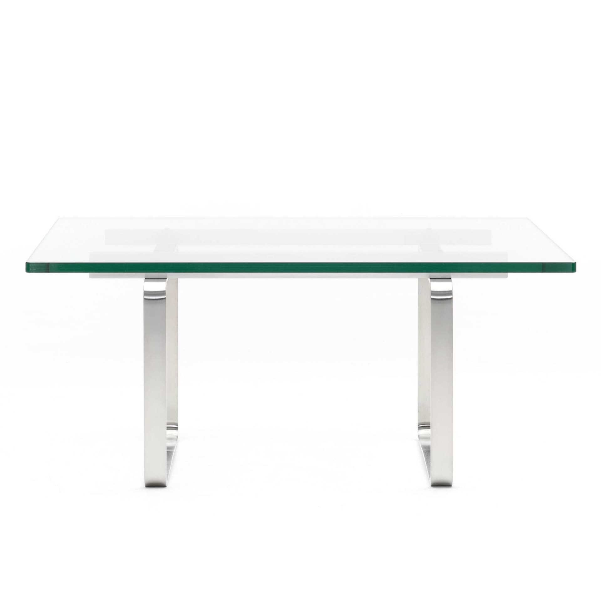 Carl Hansen - CH106 - Sofabord - Hans J. Wegner - Gjennomsiktig - Glass/Metall