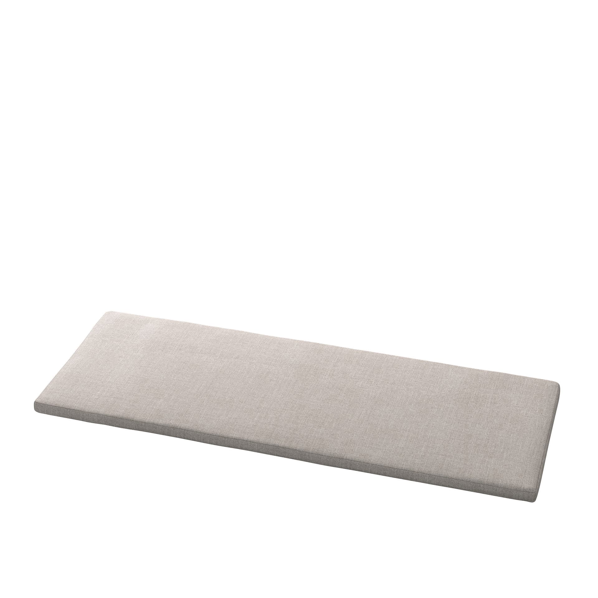 Grythyttan Stålmöbler - Bench 8 sittepute sand - Dyner & puter - Beige - Metall/Tre