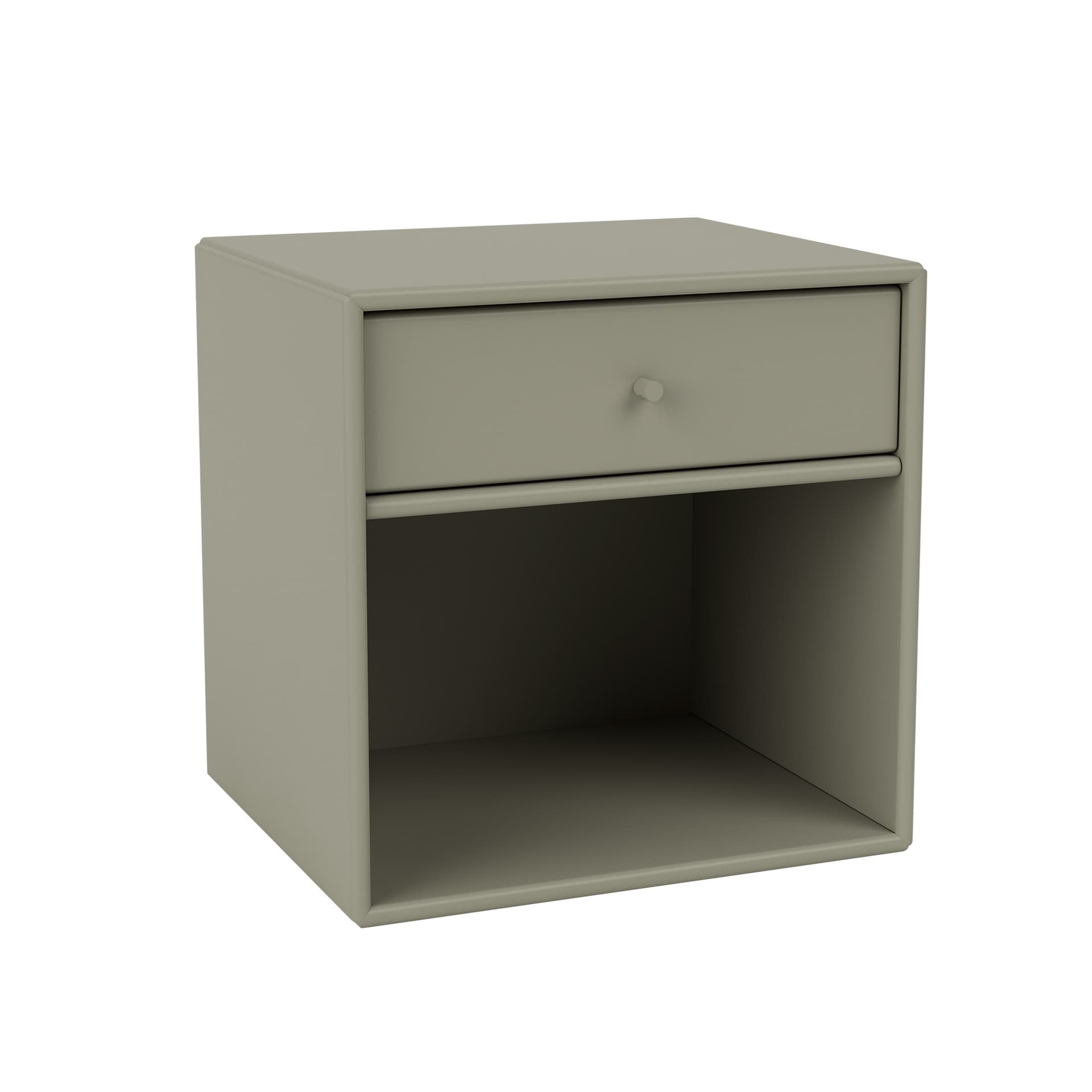 Montana - Dream Nightstand 144-Fennel 04 Suspension Rails - Nattbord - Peter J. Lassen - Grønn - Tre
